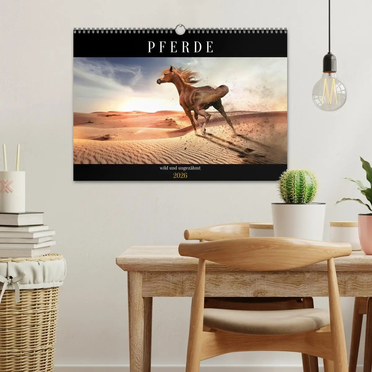 Bild: 9783457546178 | Pferde - wild und ungezähmt (Wandkalender 2026 DIN A3 quer),...