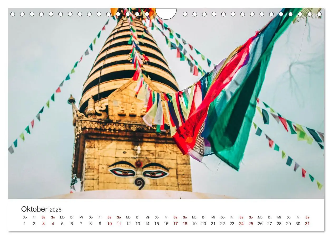 Bild: 9783457616178 | Nepal - Mitten im Himalaya (Wandkalender 2026 DIN A4 quer),...