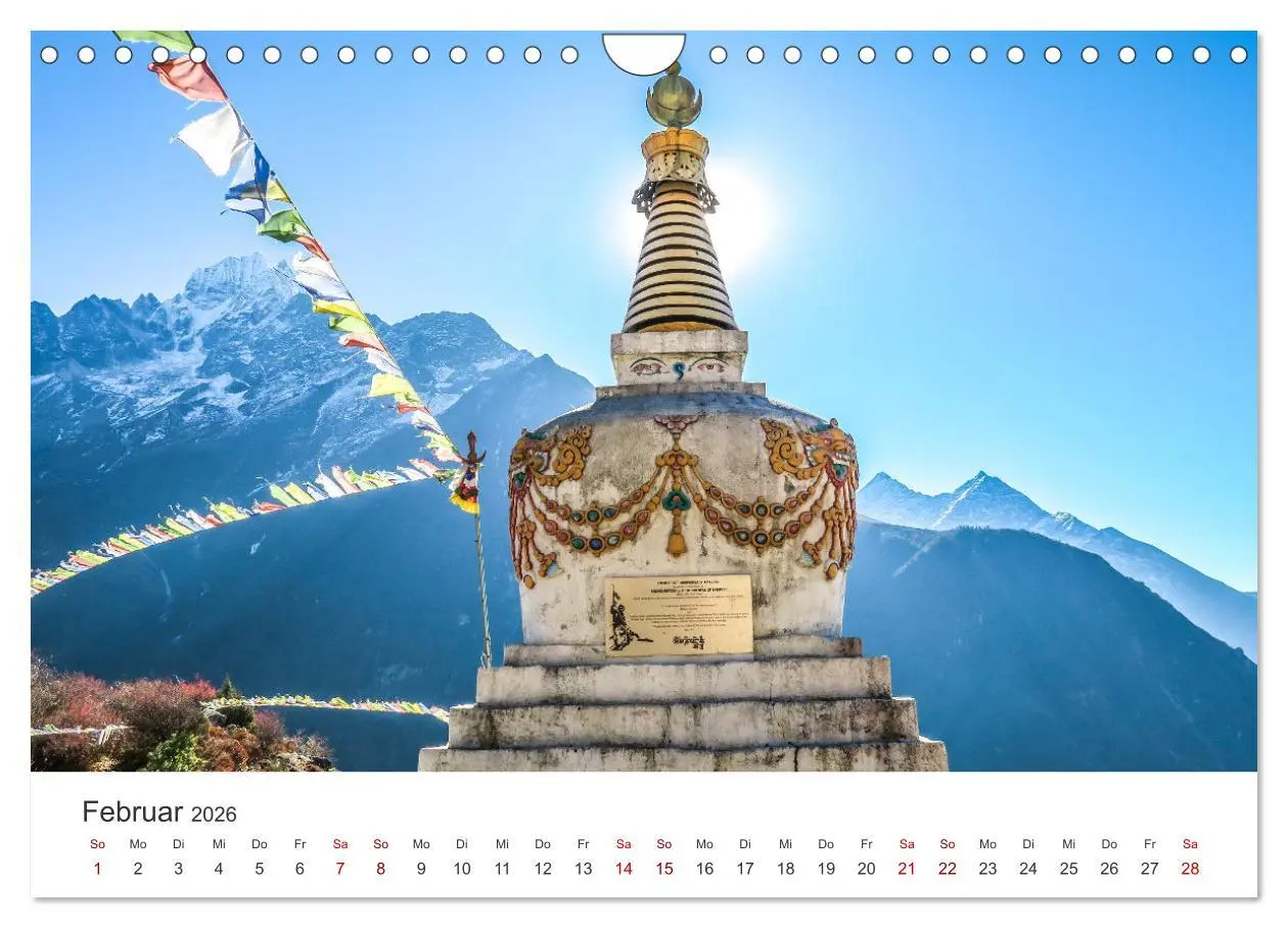 Bild: 9783457616178 | Nepal - Mitten im Himalaya (Wandkalender 2026 DIN A4 quer),...