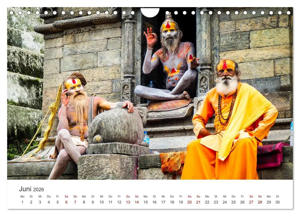 Bild: 9783457616178 | Nepal - Mitten im Himalaya (Wandkalender 2026 DIN A4 quer),...