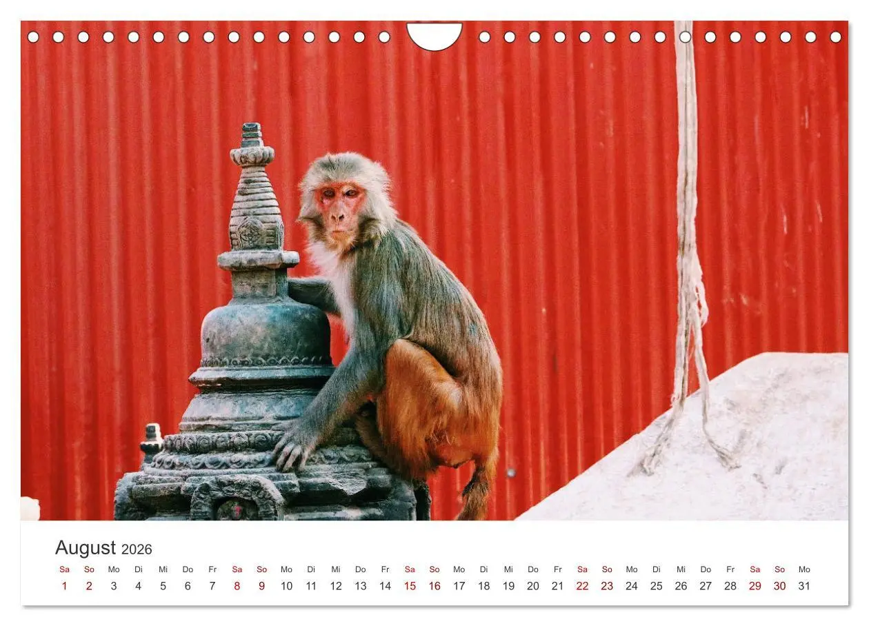 Bild: 9783457616178 | Nepal - Mitten im Himalaya (Wandkalender 2026 DIN A4 quer),...