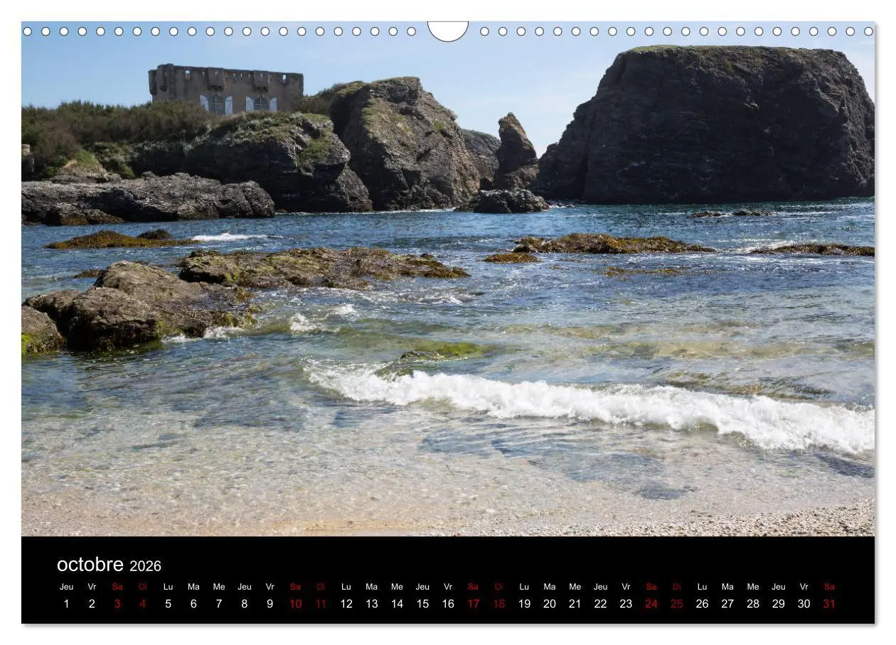 Bild: 9783516566178 | Belle-Île, la belle (Calendrier mural 2026 DIN A3 vertical),...