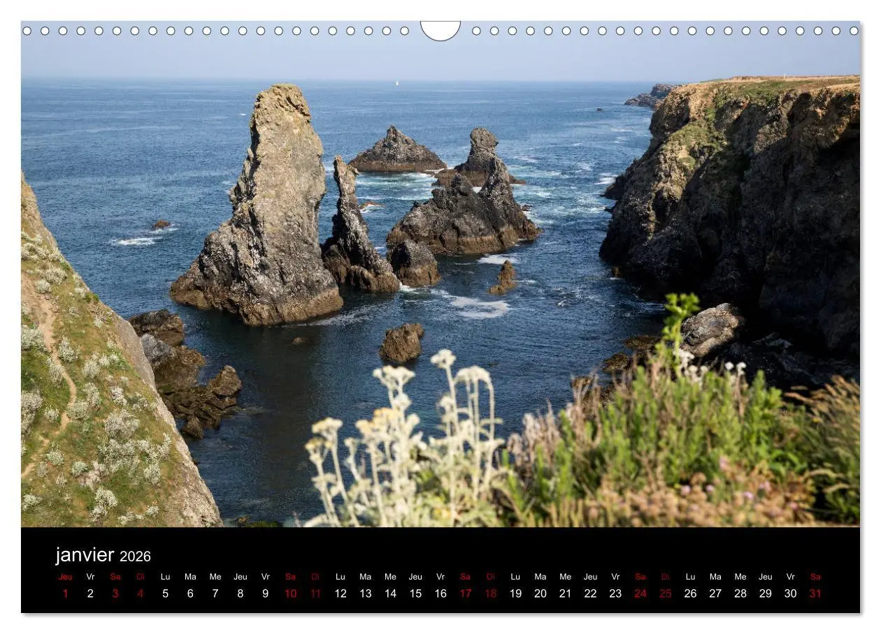 Bild: 9783516566178 | Belle-Île, la belle (Calendrier mural 2026 DIN A3 vertical),...