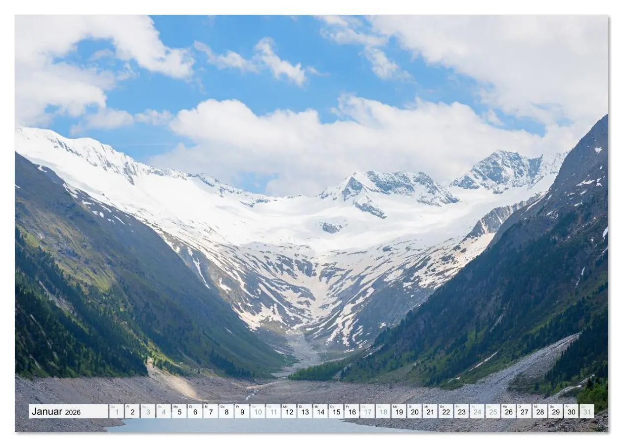 Bild: 9783516636178 | Zillertal - Bergidylle rund um Mayrhofen 2026 (Tischkalender 2026...