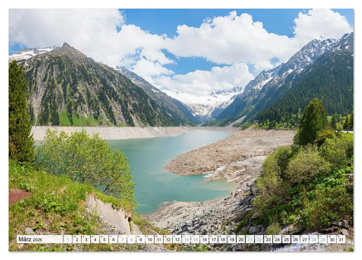 Bild: 9783516636178 | Zillertal - Bergidylle rund um Mayrhofen 2026 (Tischkalender 2026...