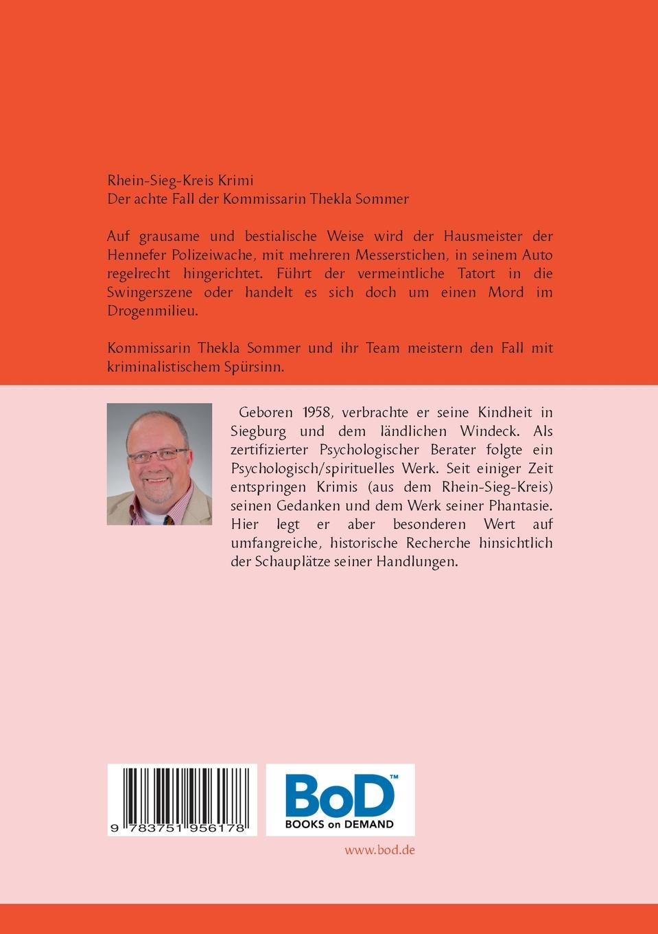 Rückseite: 9783751956178 | Mord in Hennef/Sieg | Kersten Wächtler | Taschenbuch | 134 S. | 2020