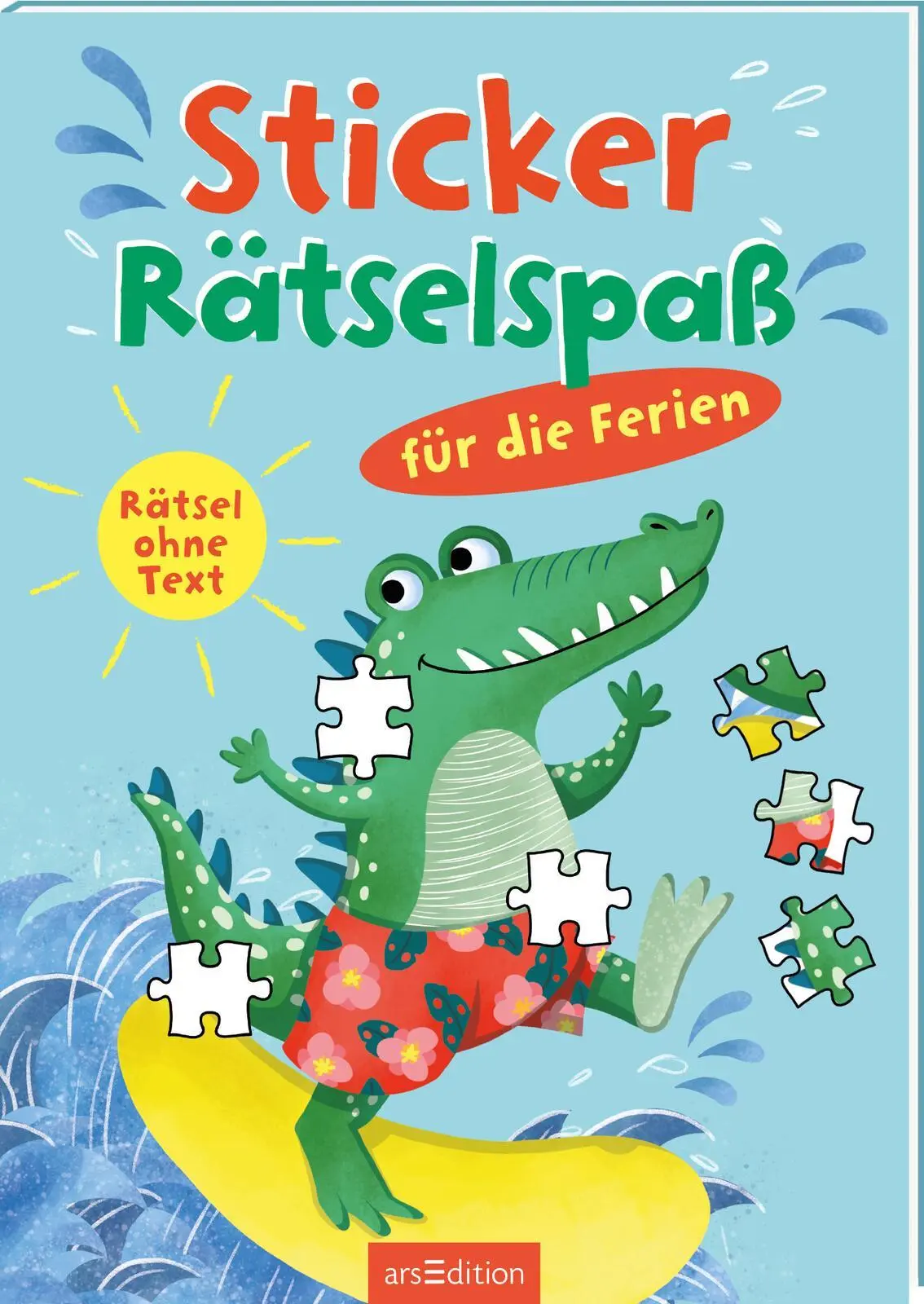 Cover: 9783845866178 | Sticker-Rätselspaß für die Ferien | Rätsel ohne Text | Ortmeier | Buch