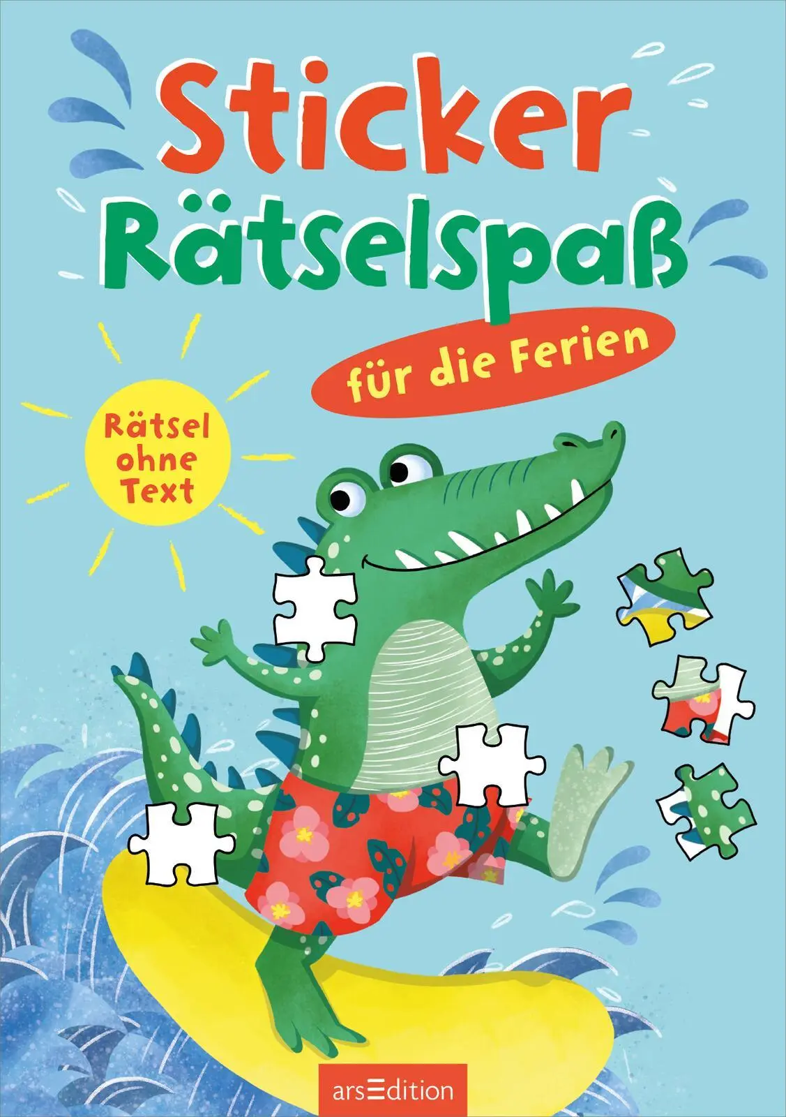 Bild: 9783845866178 | Sticker-Rätselspaß für die Ferien | Rätsel ohne Text | Ortmeier | Buch