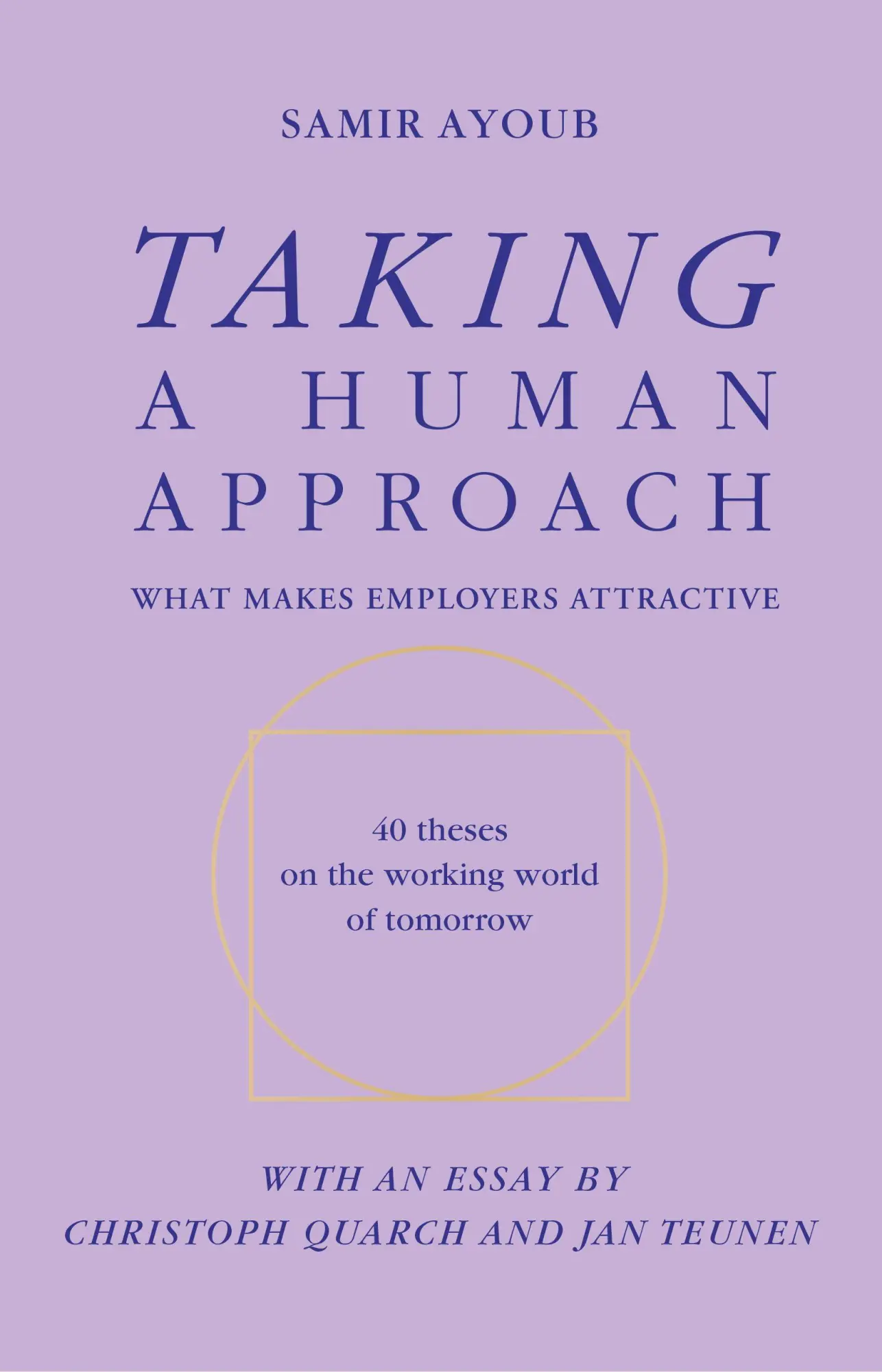 Cover: 9783948206178 | Taking a human approach | Samir Ayoub | Taschenbuch | 164 S. | 2025