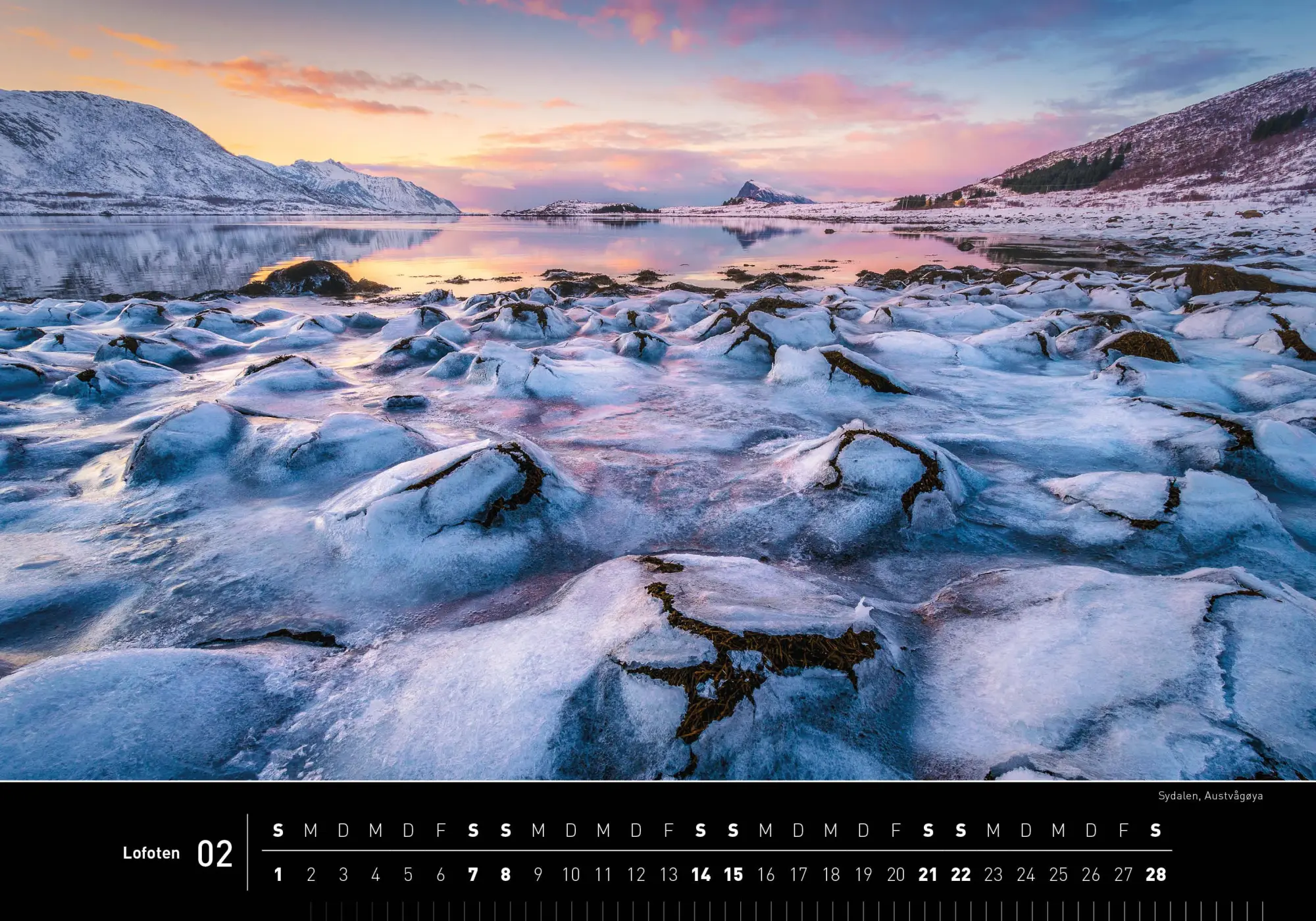 Bild: 9783968556178 | Lofoten Premiumkalender 2026 | Gerhard Zwerger-Schoner | Kalender