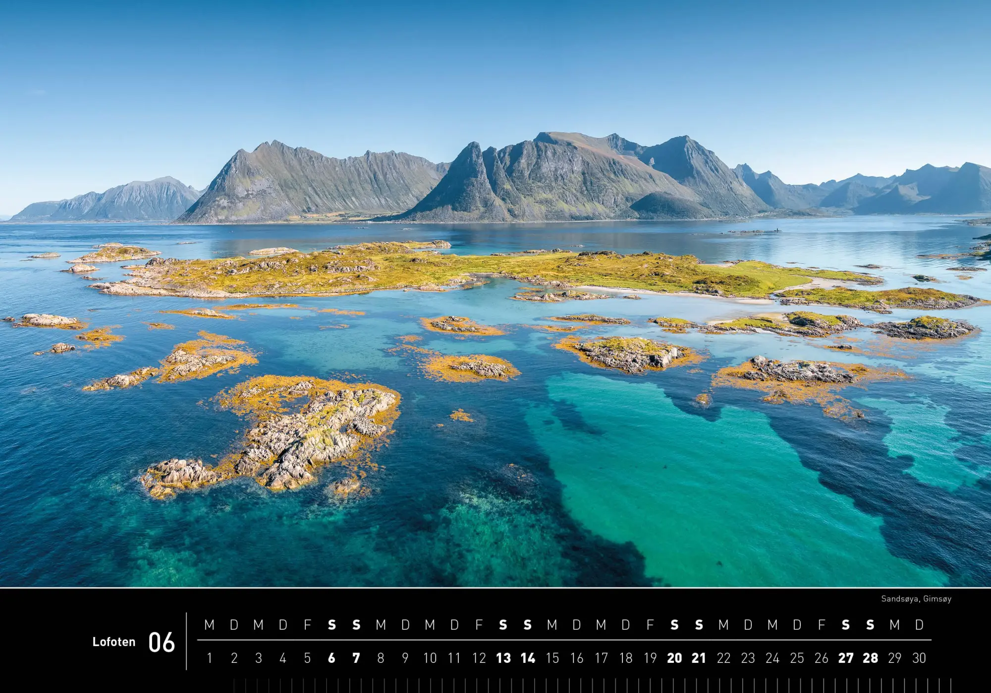Bild: 9783968556178 | Lofoten Premiumkalender 2026 | Gerhard Zwerger-Schoner | Kalender