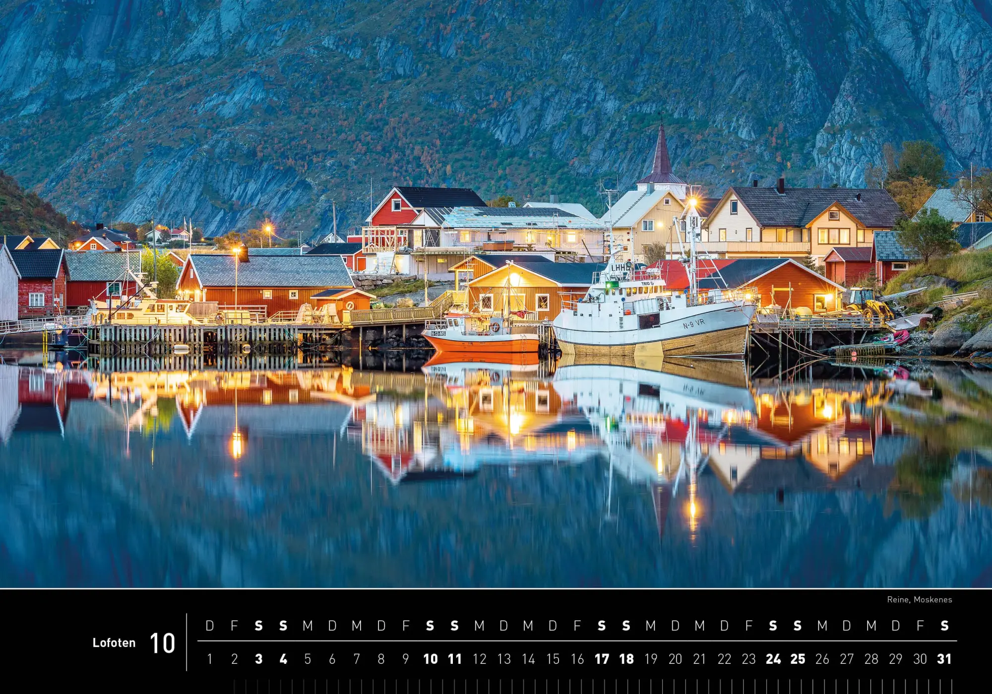 Bild: 9783968556178 | Lofoten Premiumkalender 2026 | Gerhard Zwerger-Schoner | Kalender