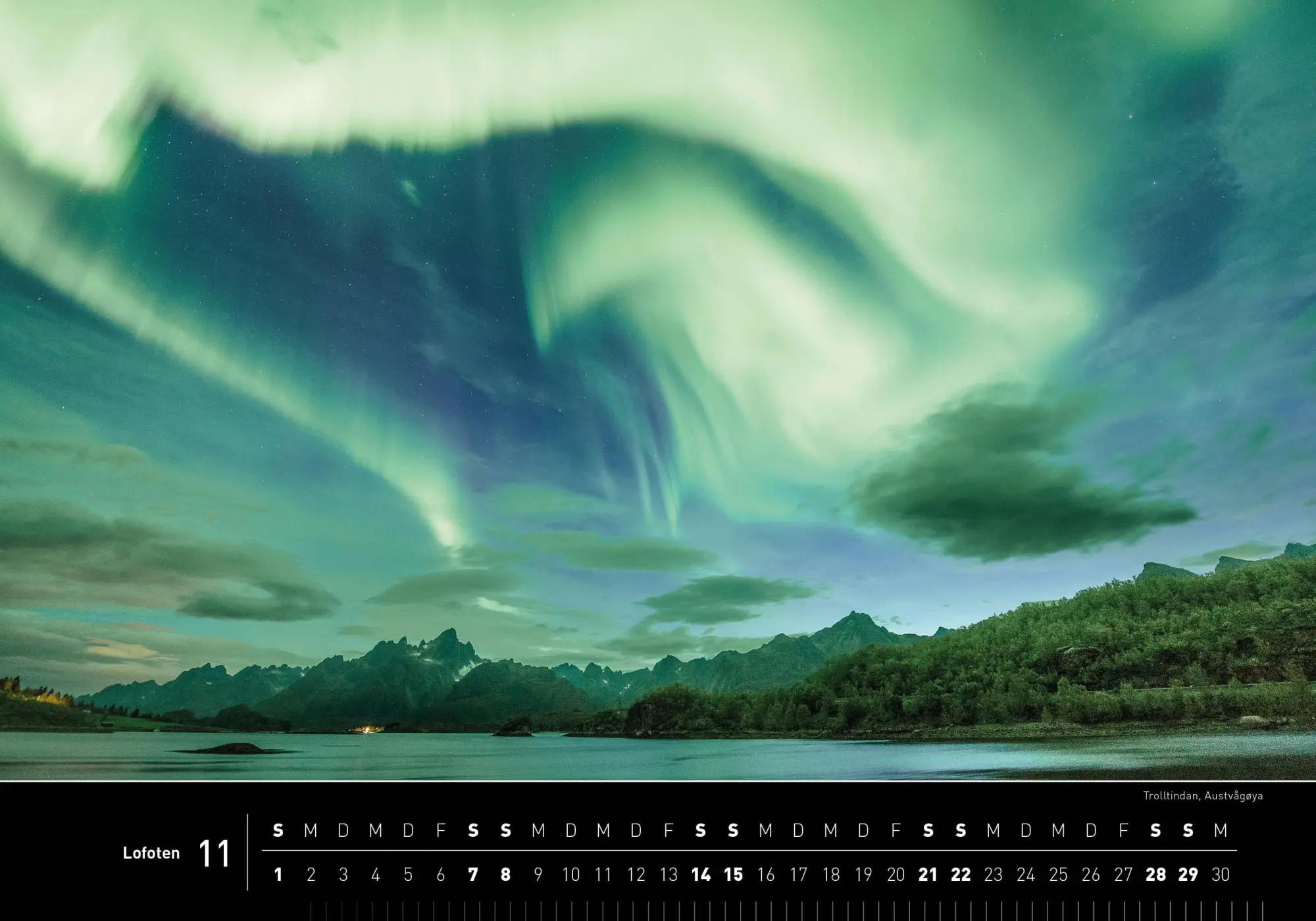 Bild: 9783968556178 | Lofoten Premiumkalender 2026 | Gerhard Zwerger-Schoner | Kalender