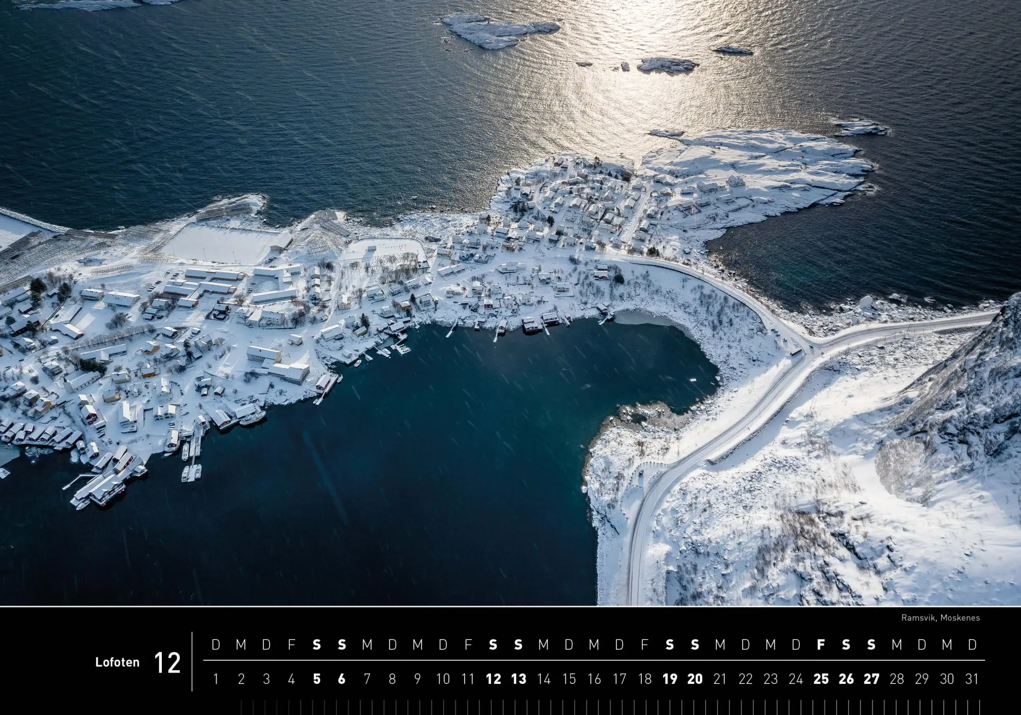 Bild: 9783968556178 | Lofoten Premiumkalender 2026 | Gerhard Zwerger-Schoner | Kalender