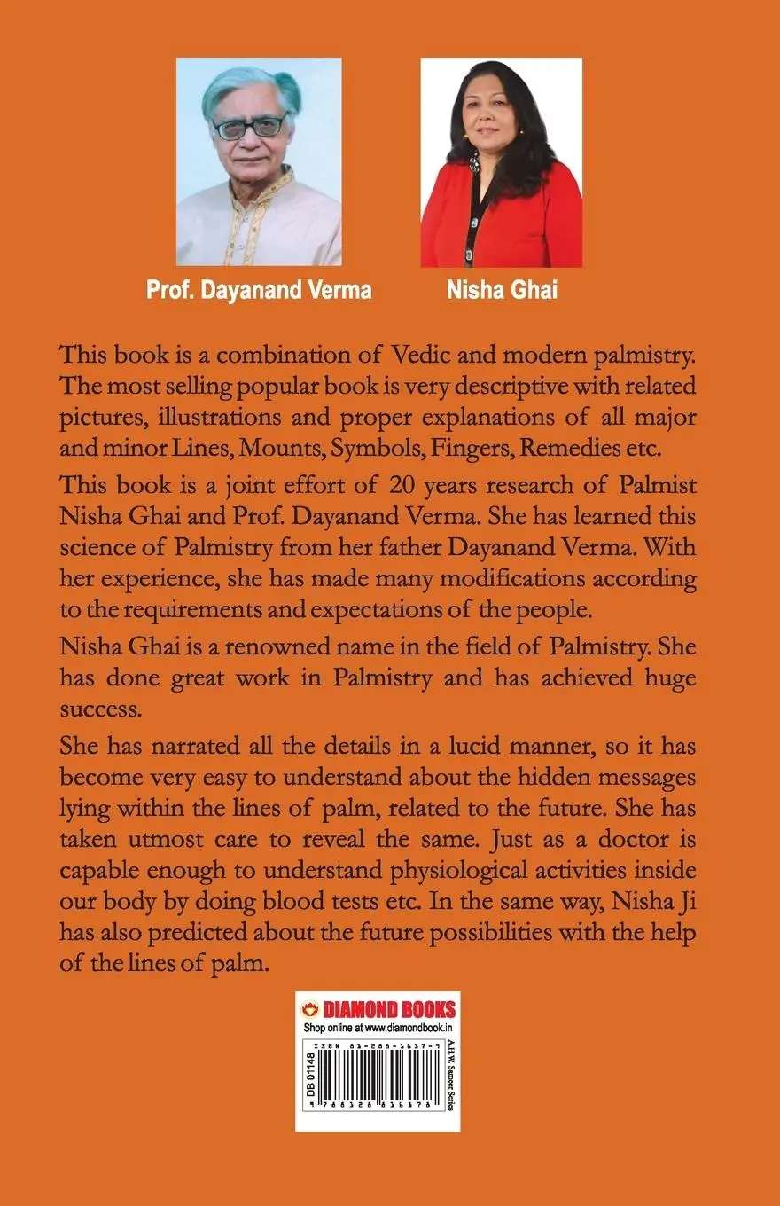 Rückseite: 9788128816178 | All The Secrets Of Palmistry | Dayanand Verma | Taschenbuch | Englisch