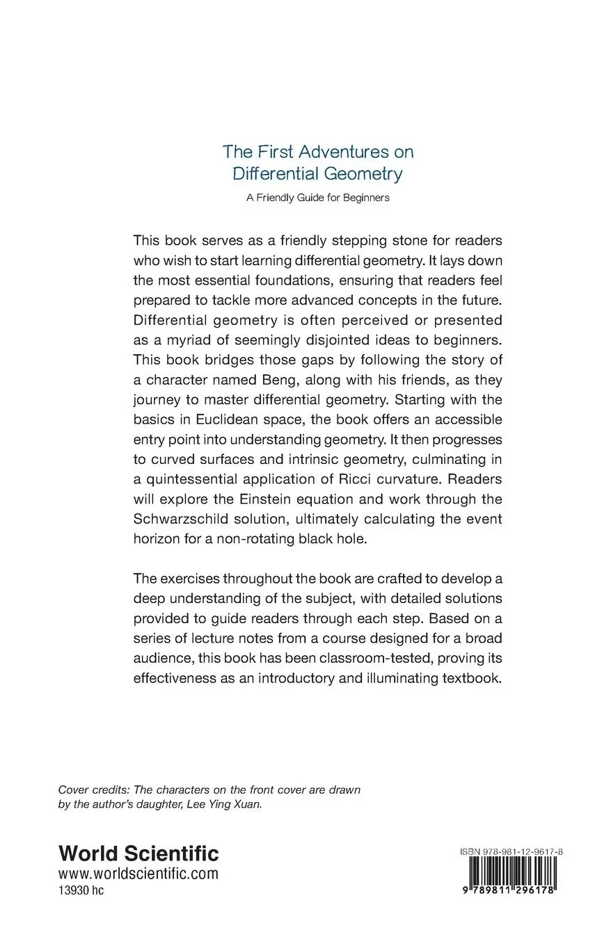 Rückseite: 9789811296178 | FIRST ADVENTURES ON DIFFERENTIAL GEOMETRY, THE | Hwee Kuan Lee | Buch