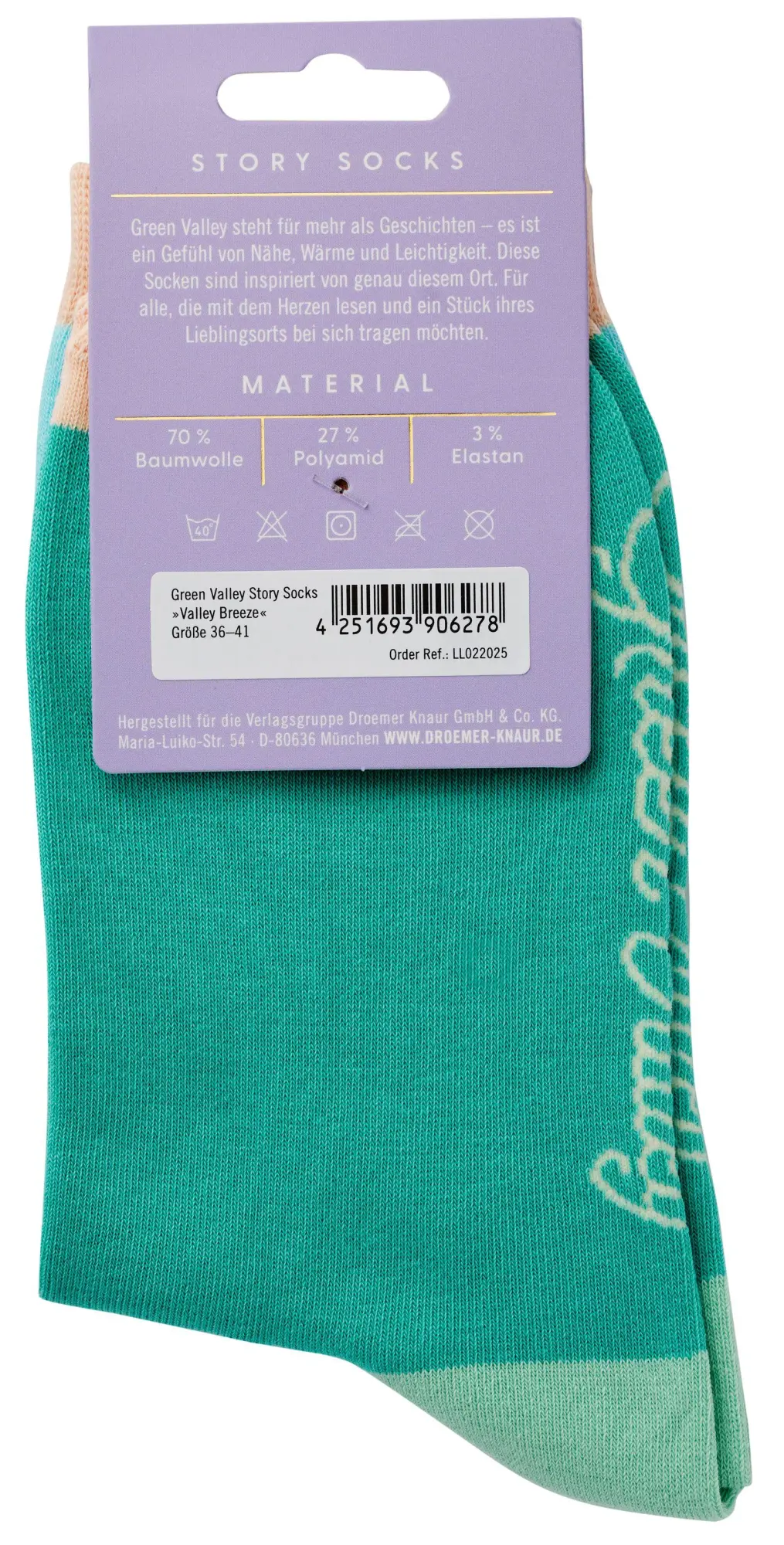 Bild: 4251693906278 | Green Valley Story Socks 'Valley Breeze' | Lilly Lucas | 1 S. | 2025