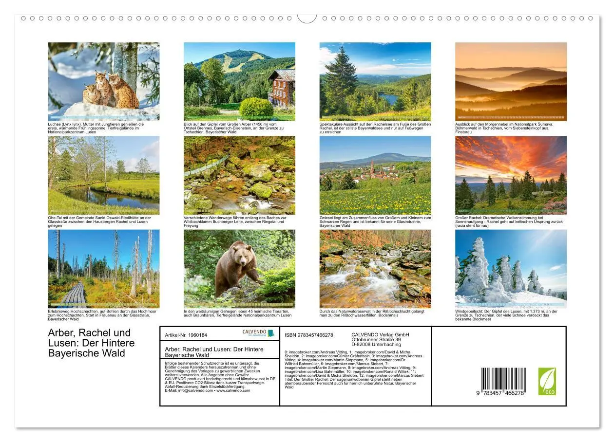 Bild: 9783457466278 | Arber, Rachel und Lusen: Der Hintere Bayerische Wald (hochwertiger...