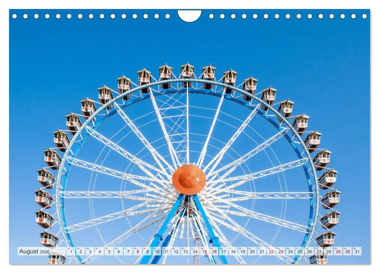 Bild: 9783457916278 | Kirmes Glück (Wandkalender 2026 DIN A4 quer), CALVENDO Monatskalender