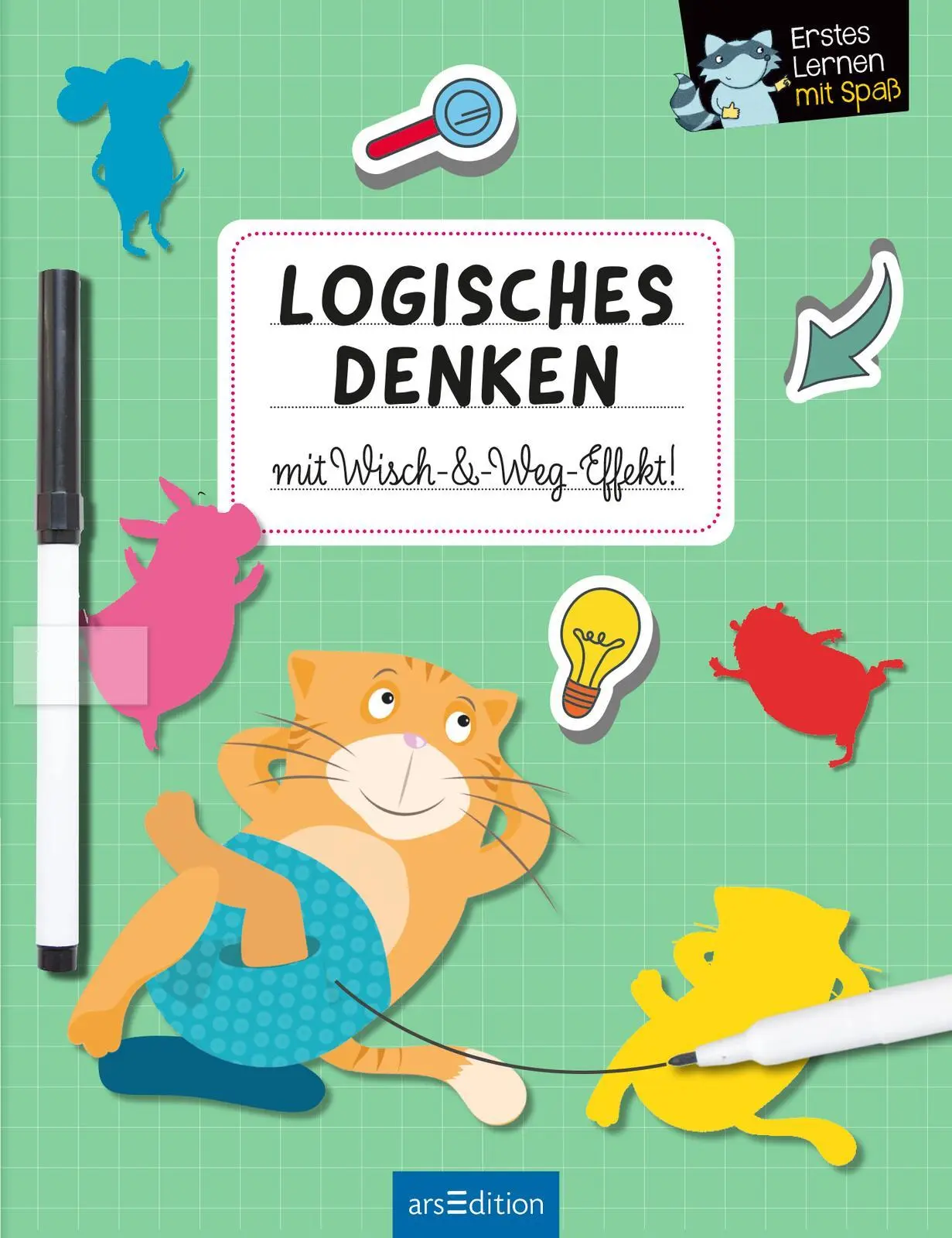 Bild: 9783845856278 | Erstes Lernen mit Spaß - Logisches Denken | Mit Wisch-&amp;-Weg-Effekt!