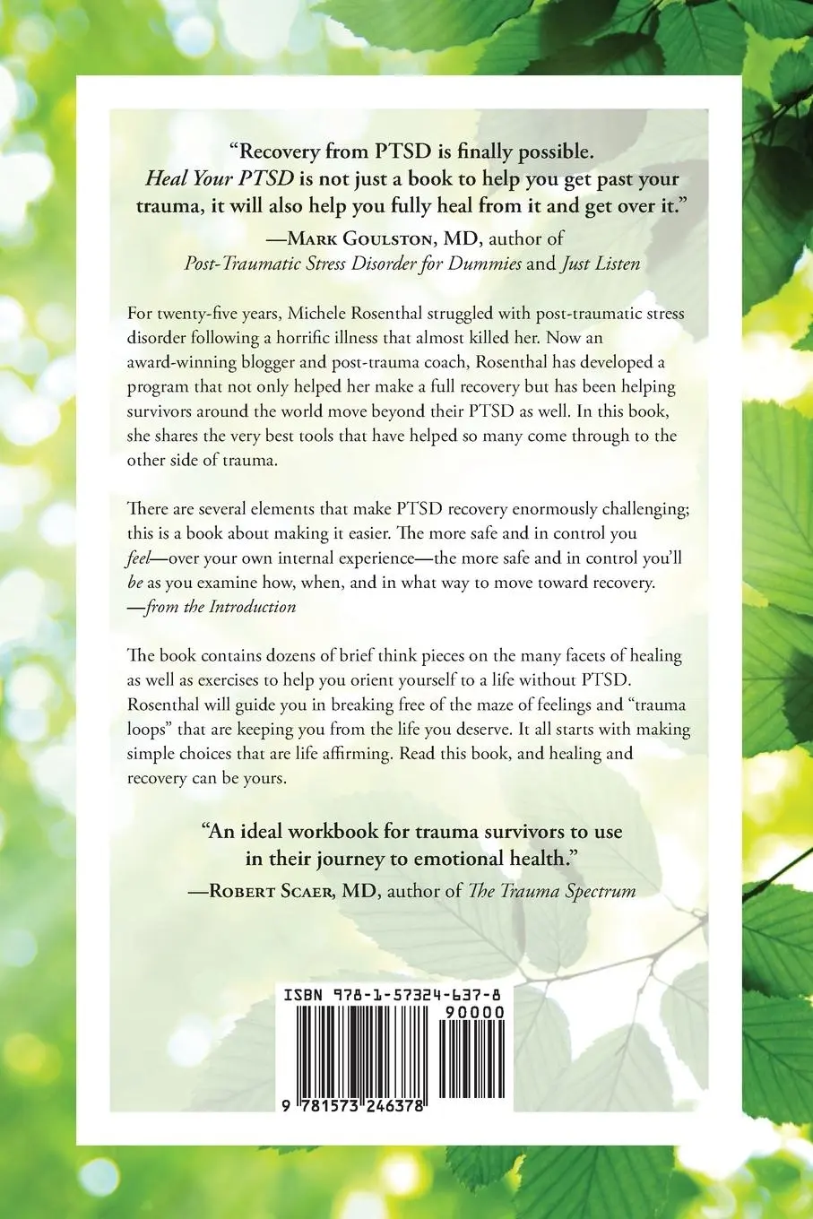 Rückseite: 9781573246378 | Heal Your PTSD | Michele Rosenthal | Taschenbuch | Englisch | 2015