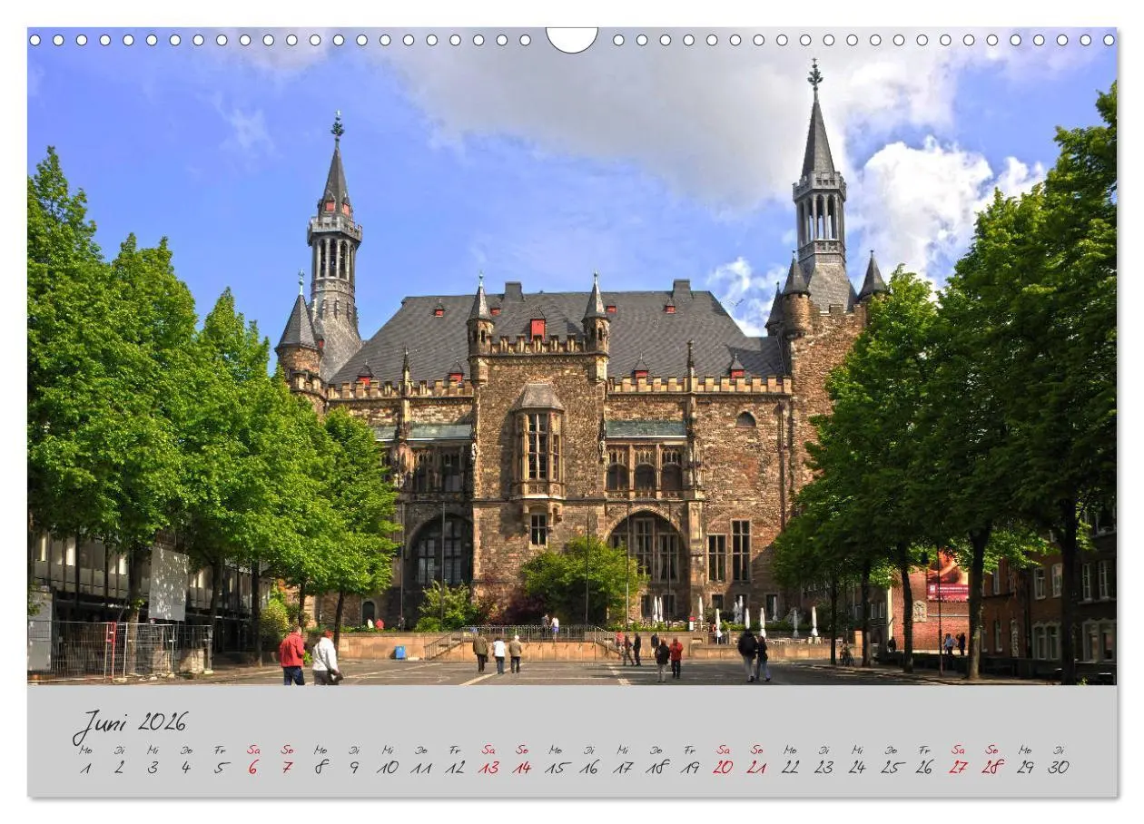 Bild: 9783457766378 | Aachen Die Kaiserstadt (Wandkalender 2026 DIN A3 quer), CALVENDO...
