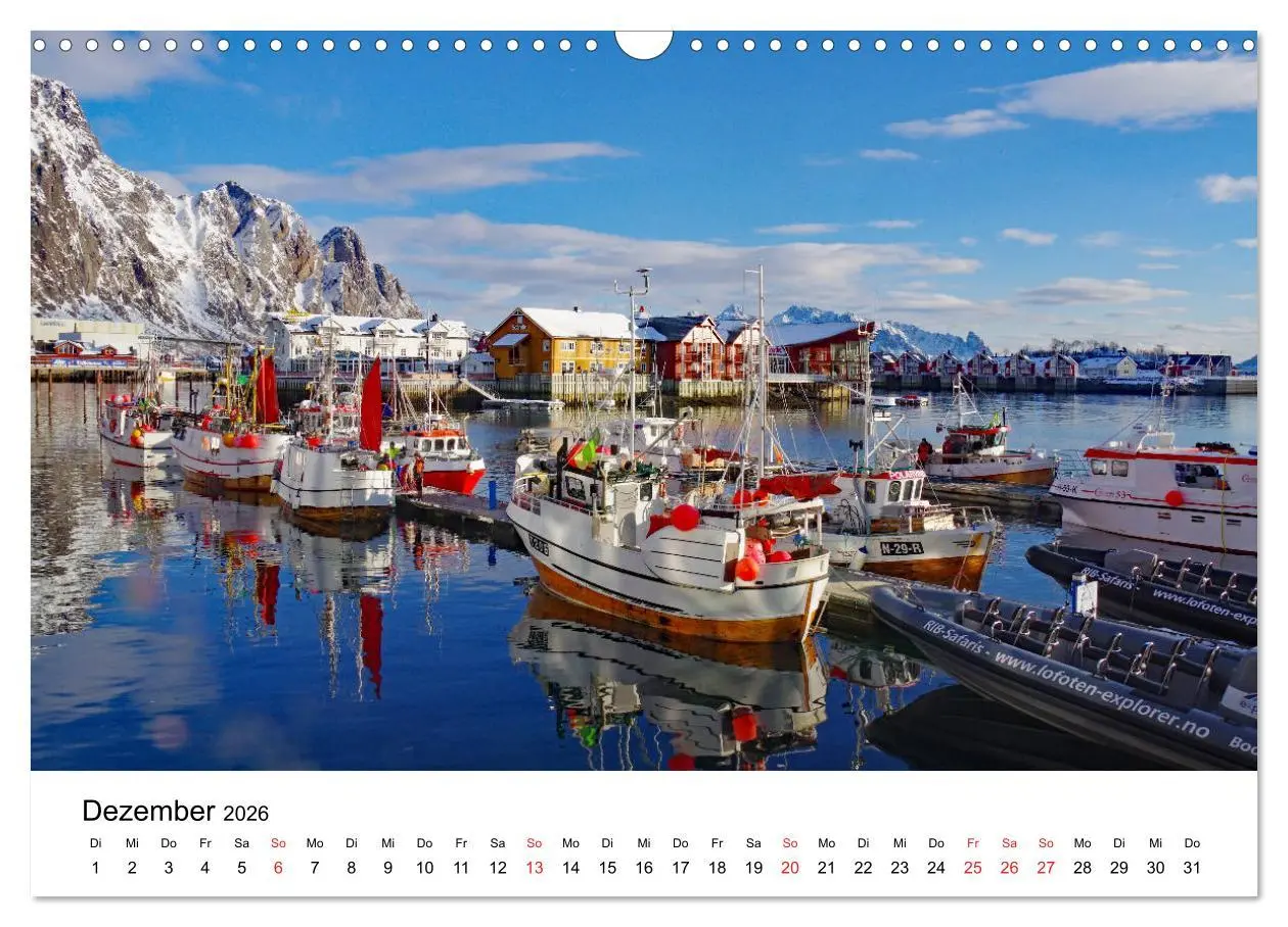 Bild: 9783516096378 | Norwegen 2026 - vom Fjord zum Fjell (Wandkalender 2026 DIN A3...