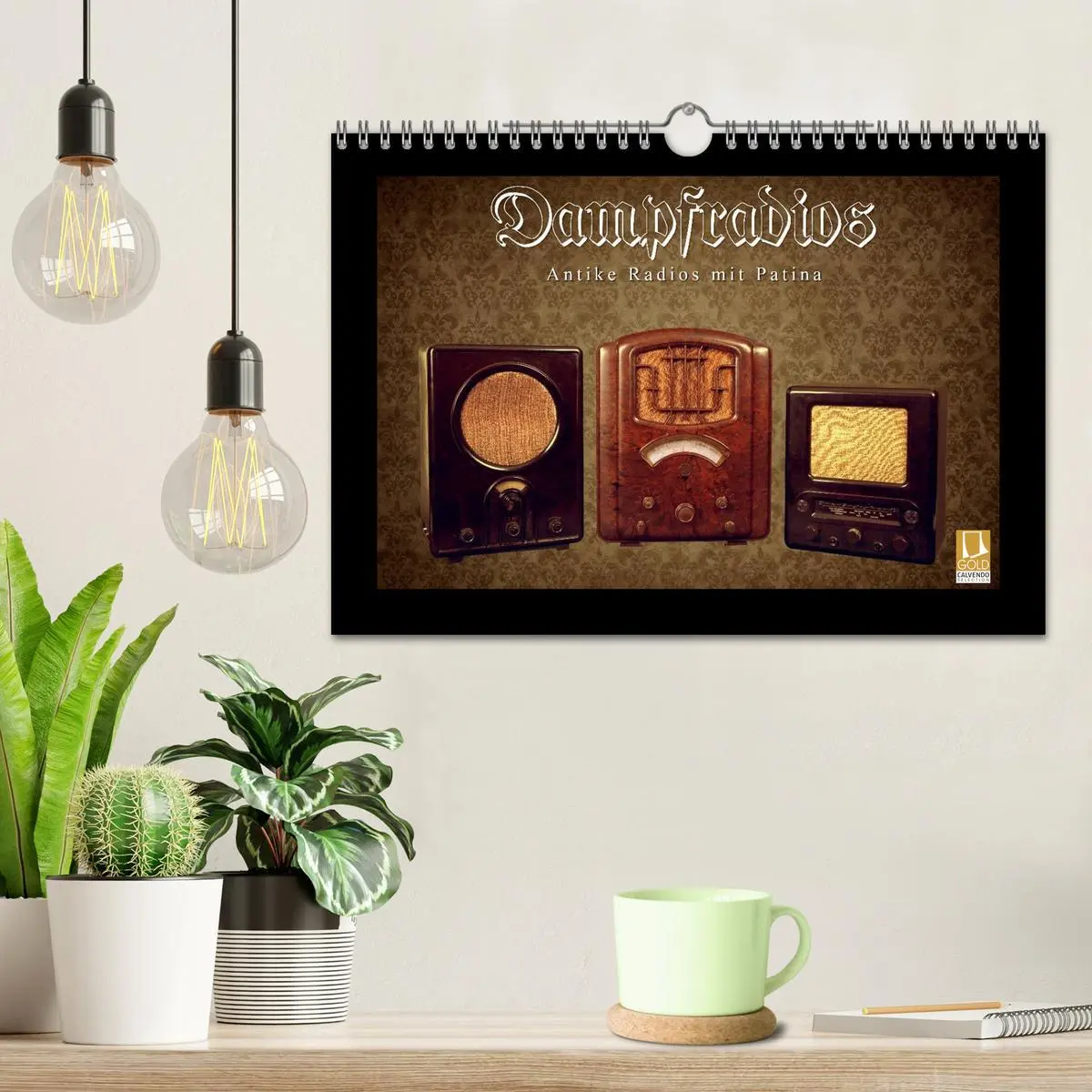Bild: 9783516166378 | Dampfradios - Antike Radios mit Patina (Wandkalender 2026 DIN A4...