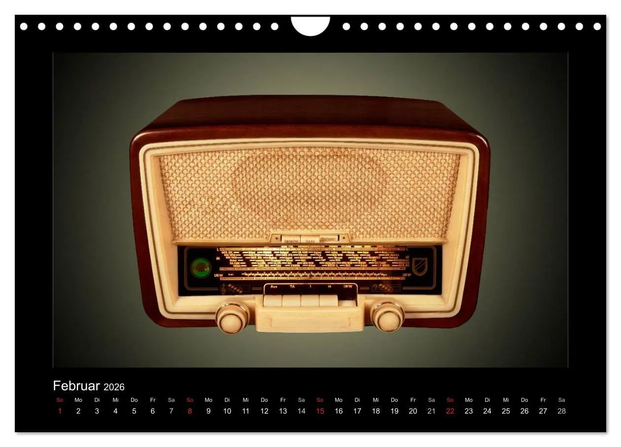 Bild: 9783516166378 | Dampfradios - Antike Radios mit Patina (Wandkalender 2026 DIN A4...