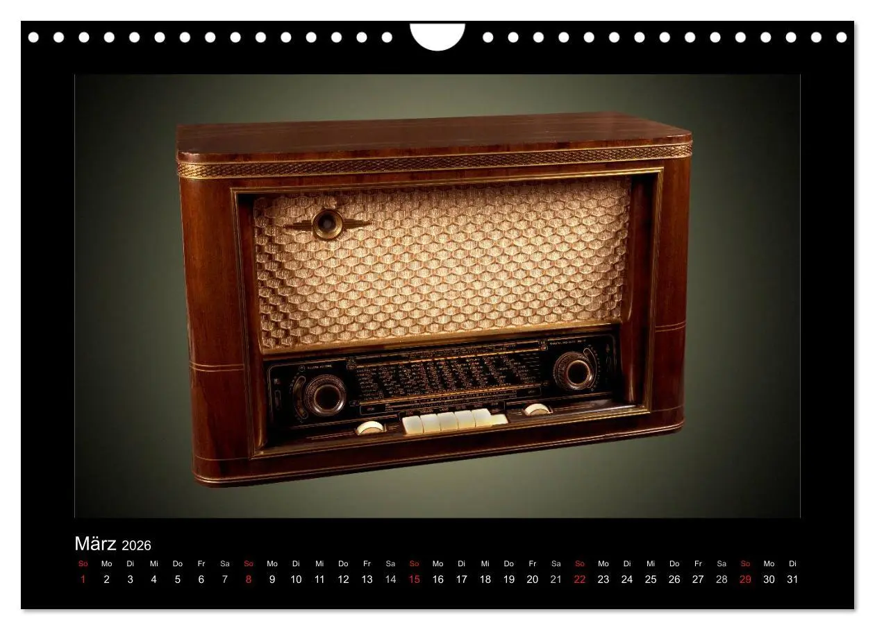 Bild: 9783516166378 | Dampfradios - Antike Radios mit Patina (Wandkalender 2026 DIN A4...