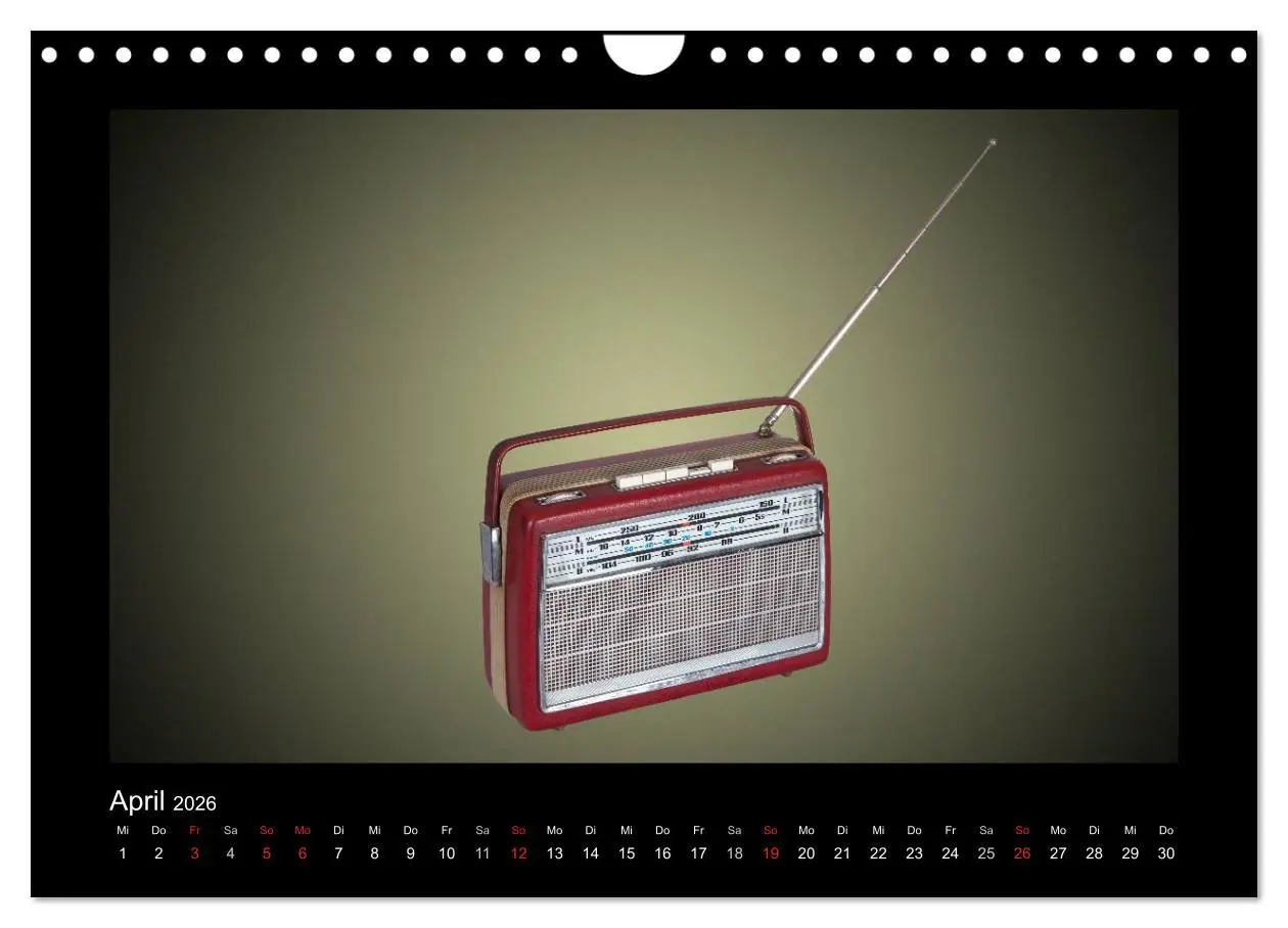 Bild: 9783516166378 | Dampfradios - Antike Radios mit Patina (Wandkalender 2026 DIN A4...