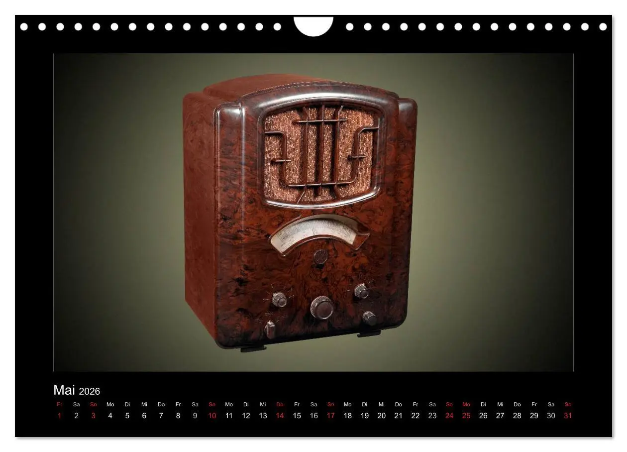 Bild: 9783516166378 | Dampfradios - Antike Radios mit Patina (Wandkalender 2026 DIN A4...