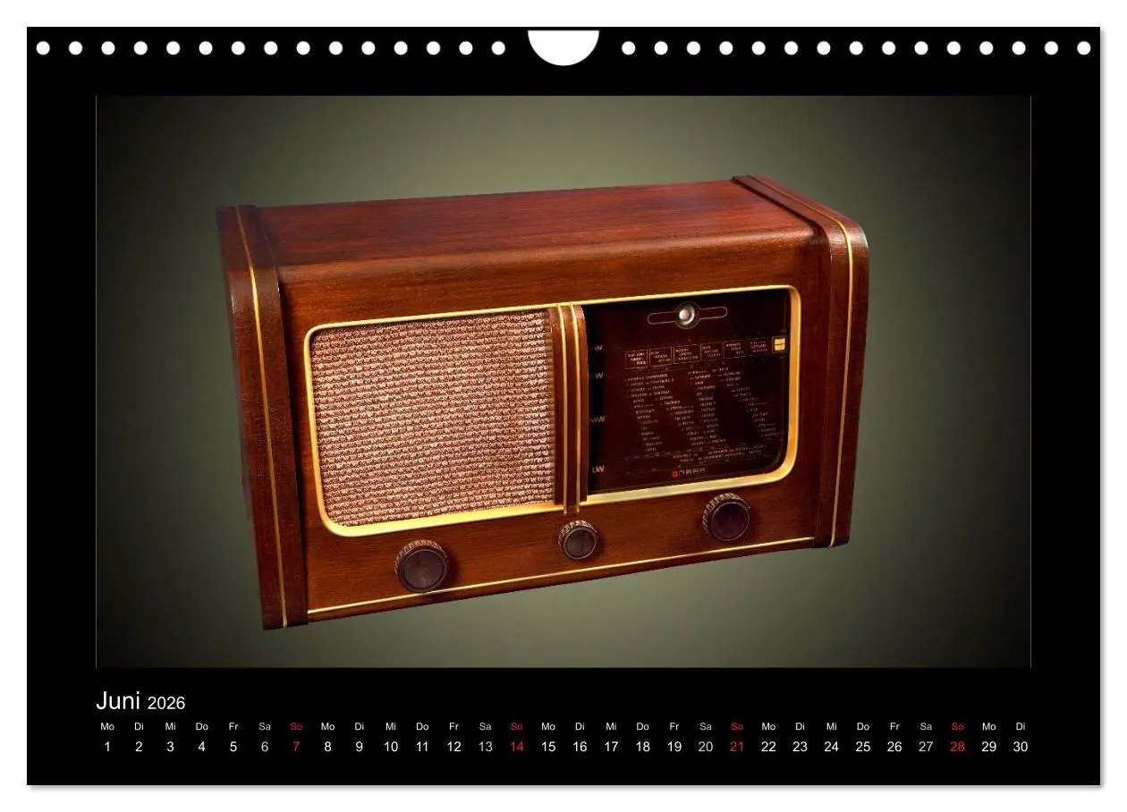 Bild: 9783516166378 | Dampfradios - Antike Radios mit Patina (Wandkalender 2026 DIN A4...