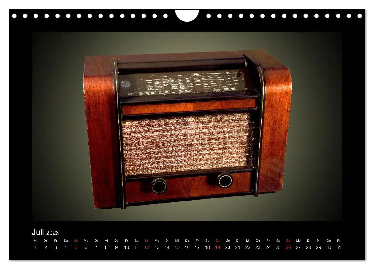 Bild: 9783516166378 | Dampfradios - Antike Radios mit Patina (Wandkalender 2026 DIN A4...