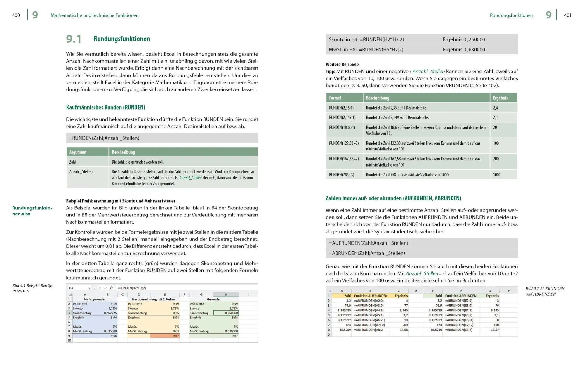 Bild: 9783832806378 | Excel Formeln und Funktionen: Profiwissen im praktischen Einsatz