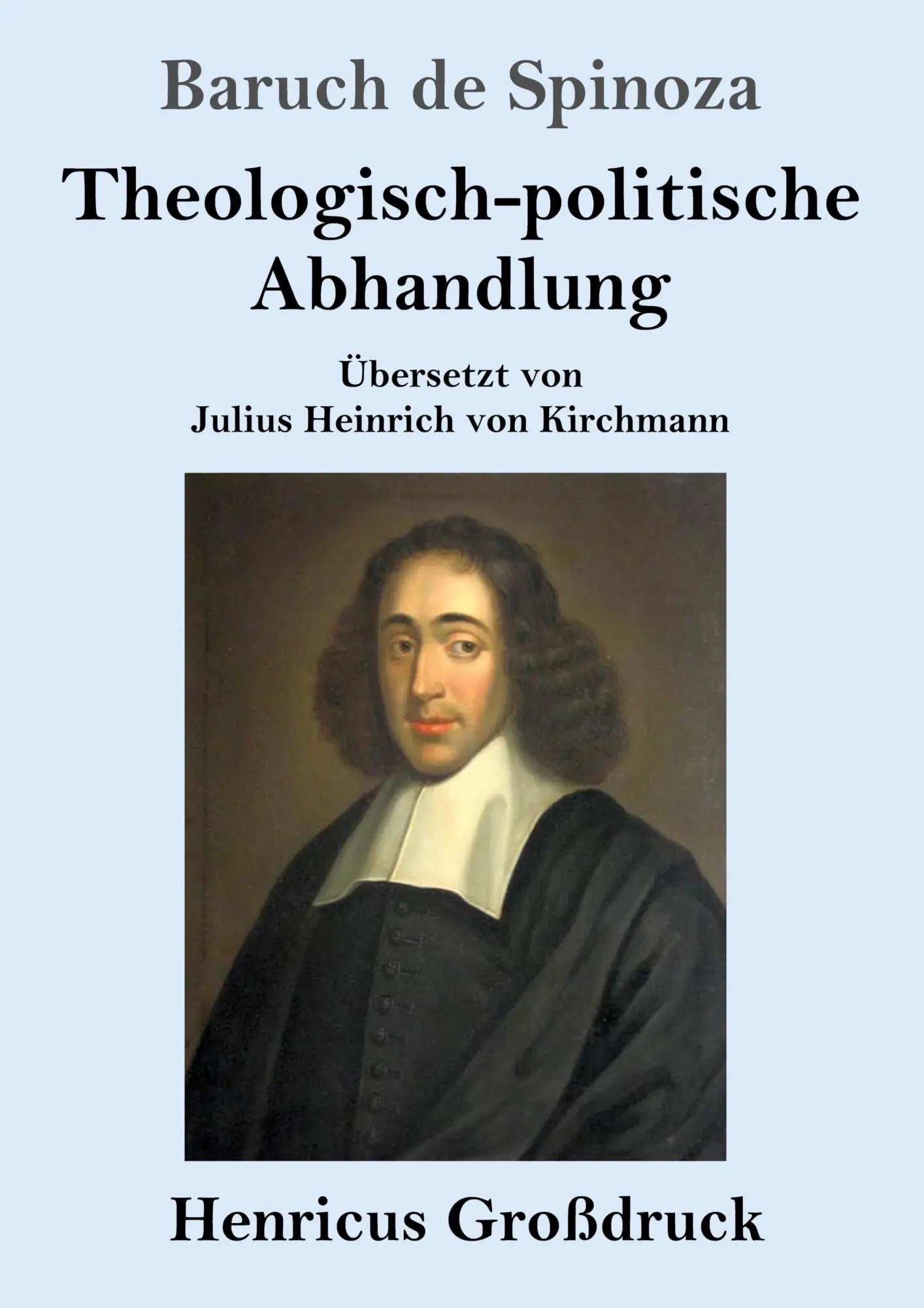 Cover: 9783847826378 | Theologisch-politische Abhandlung (Großdruck) | Vollständige Ausgabe