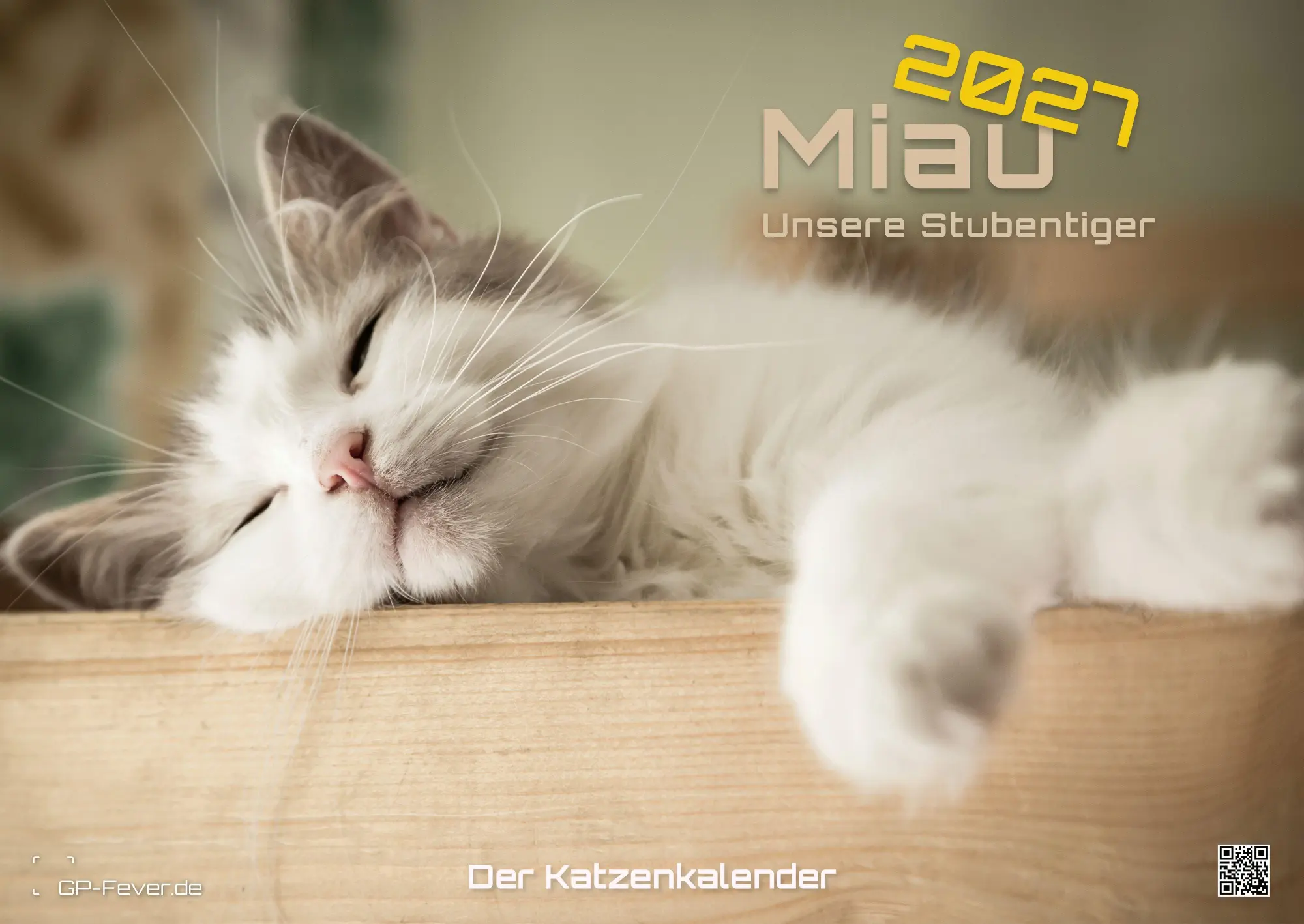 Cover: 9783986736378 | Miau - Unsere Stubentiger - Der Katzenkalender - 2027 - Kalender...