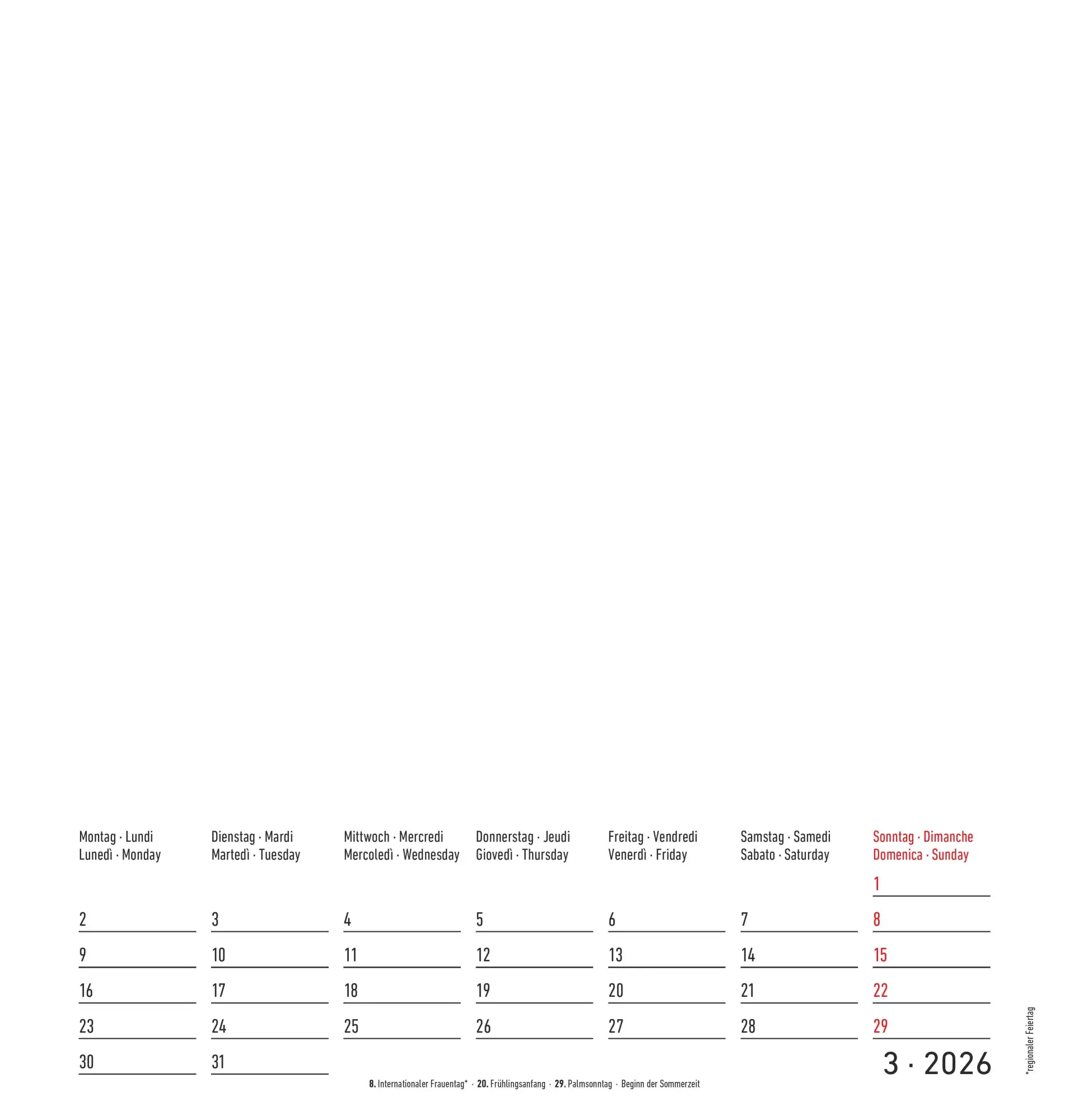 Bild: 4069095006478 | Kreativ-Kalender M - 2 in 1: schwarz und weiss 2026 - 21x22 cm -...