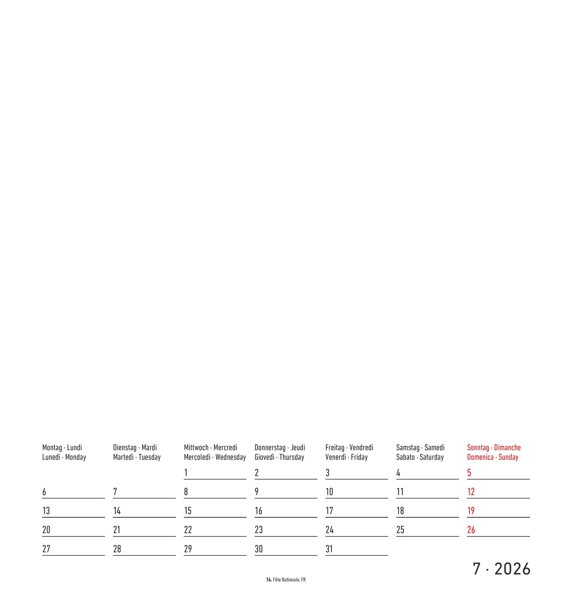 Bild: 4069095006478 | Kreativ-Kalender M - 2 in 1: schwarz und weiss 2026 - 21x22 cm -...