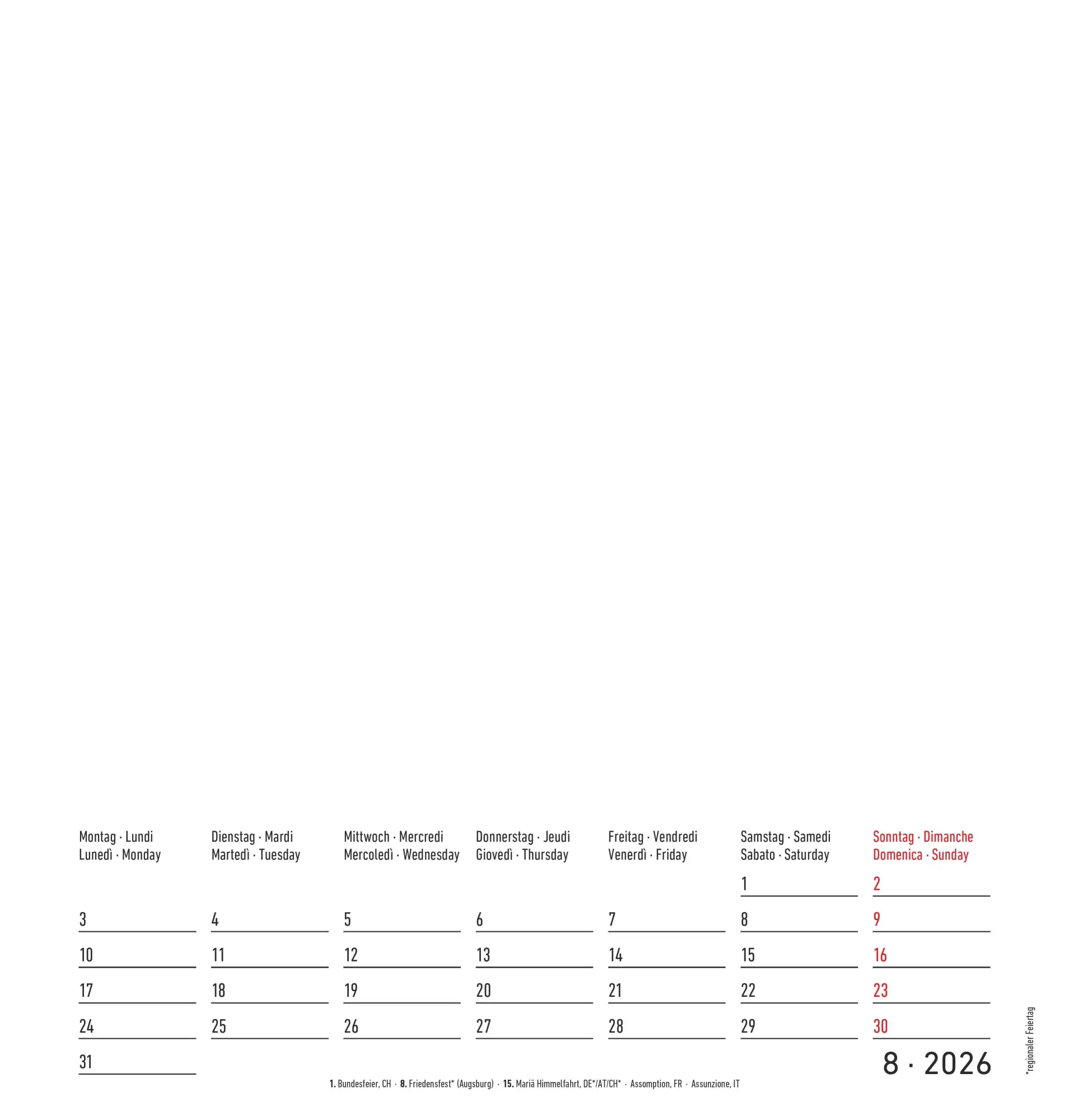 Bild: 4069095006478 | Kreativ-Kalender M - 2 in 1: schwarz und weiss 2026 - 21x22 cm -...