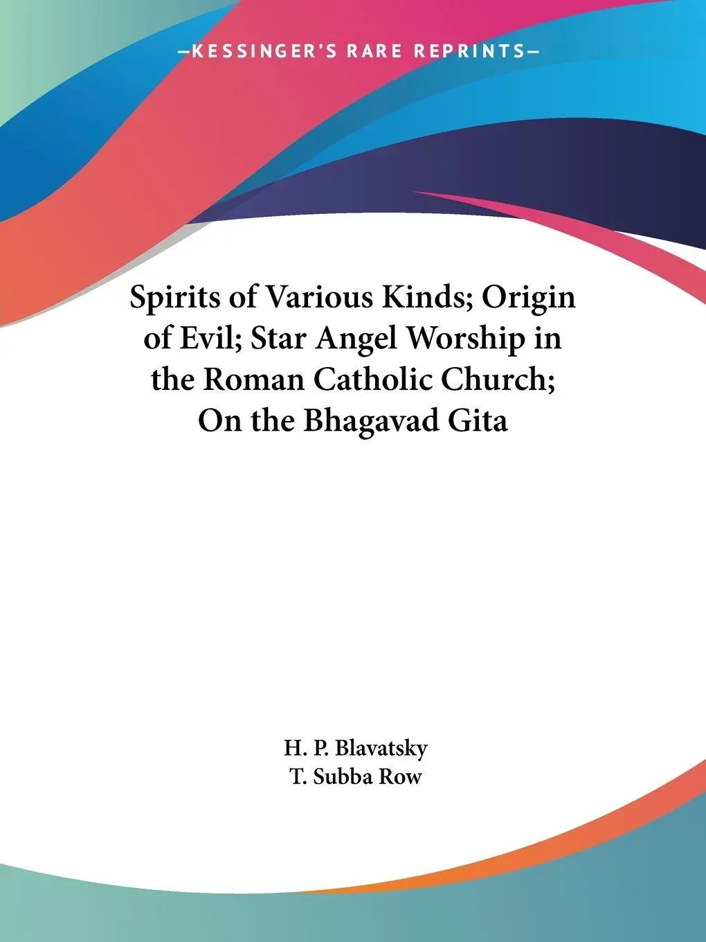 Cover: 9780766176478 | Spirits of Various Kinds; Origin of Evil; Star Angel Worship in the...