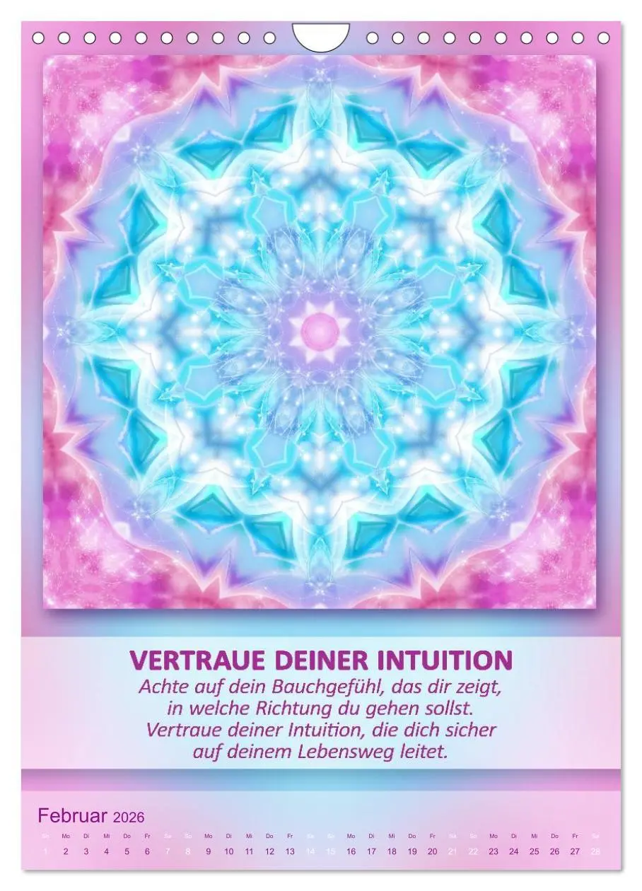 Bild: 9783516466478 | Light Energy Mandalas - Kalender - Vol. 2 (Wandkalender 2026 DIN A4...
