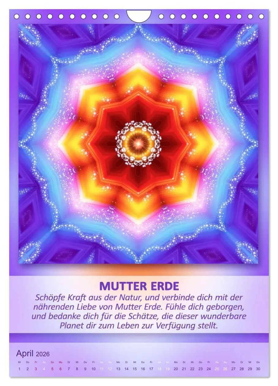 Bild: 9783516466478 | Light Energy Mandalas - Kalender - Vol. 2 (Wandkalender 2026 DIN A4...