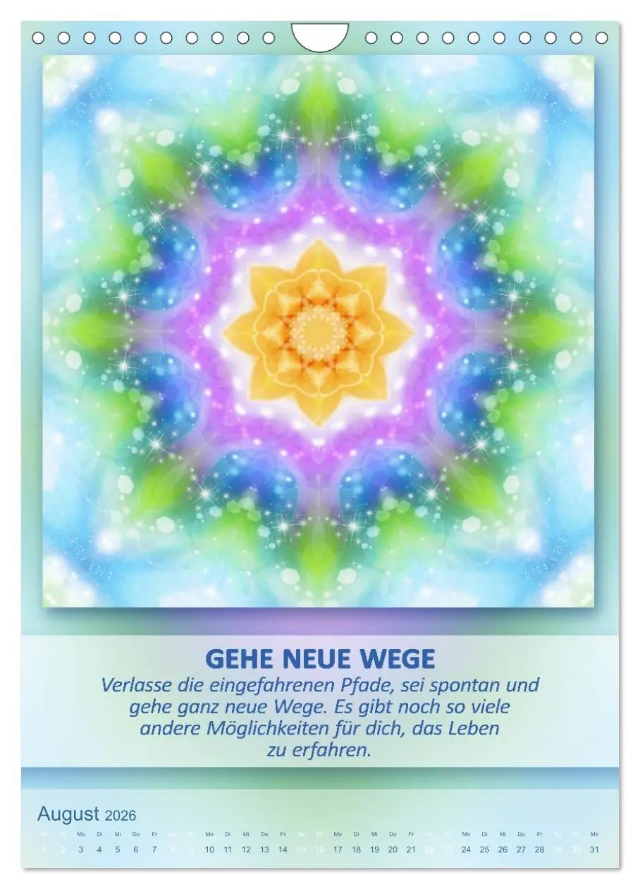 Bild: 9783516466478 | Light Energy Mandalas - Kalender - Vol. 2 (Wandkalender 2026 DIN A4...