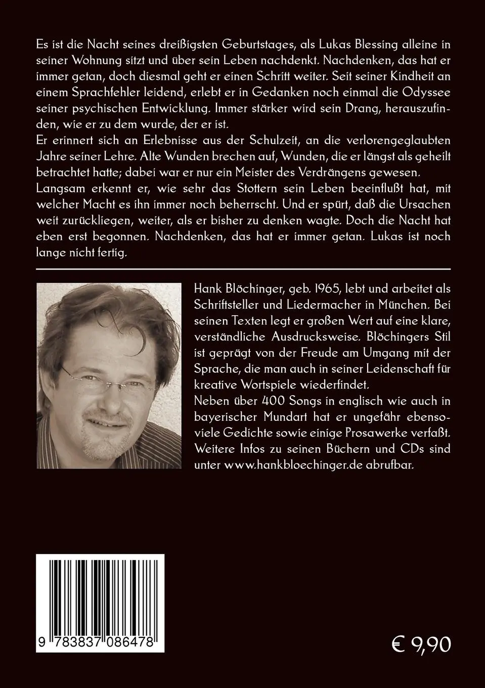 Rückseite: 9783837086478 | Lukas | oder Am besten ist, ich halt den Mund | Hank Blöchinger | Buch