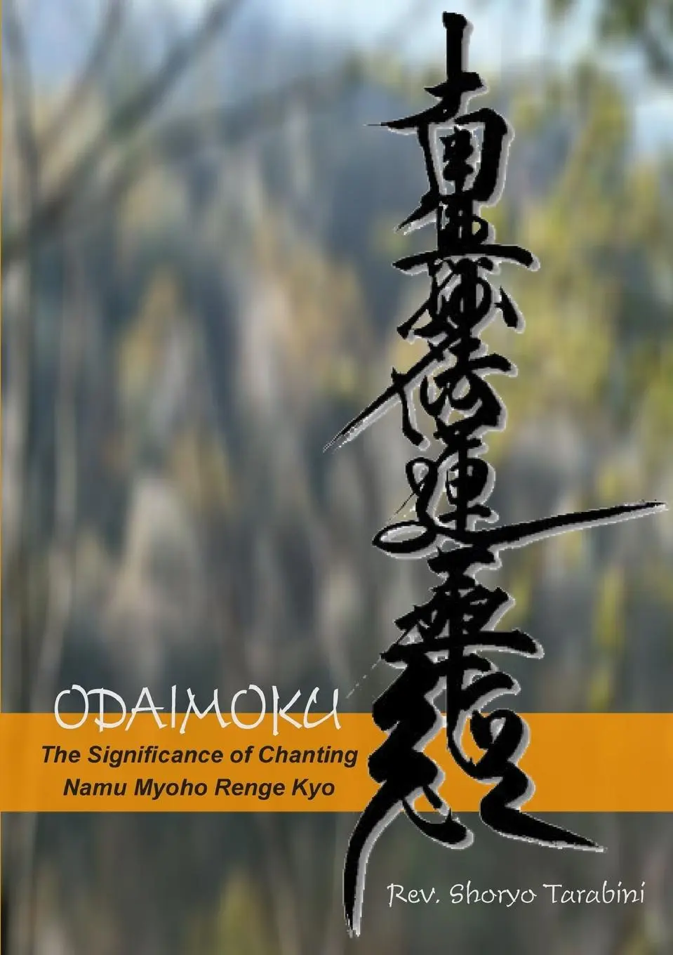 Cover: 9781447736578 | ODAIMOKU The Significance of Chanting Namu Myoho Renge Kyo | Tarabini