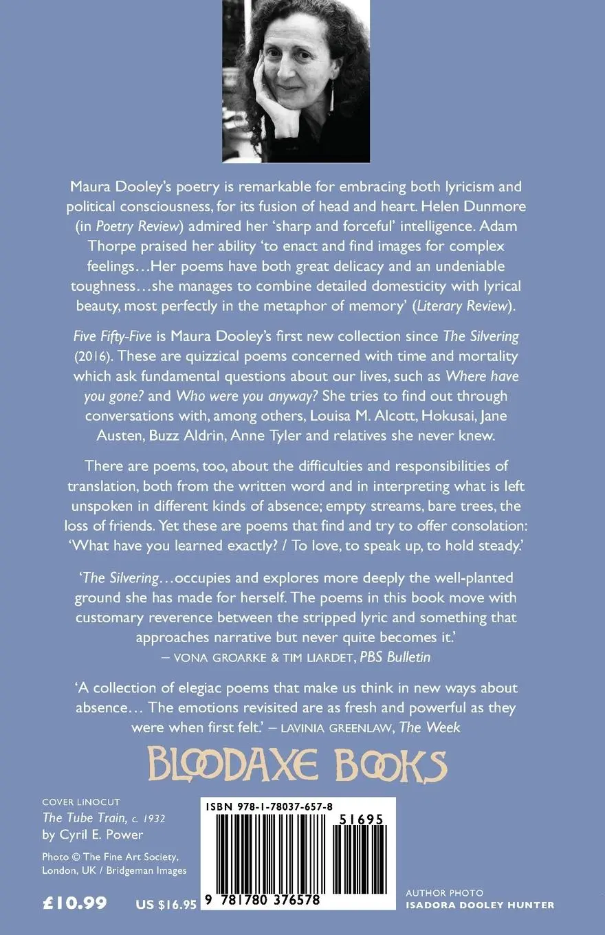 Rückseite: 9781780376578 | Five Fifty-Five | Maura Dooley | Taschenbuch | Kartoniert / Broschiert
