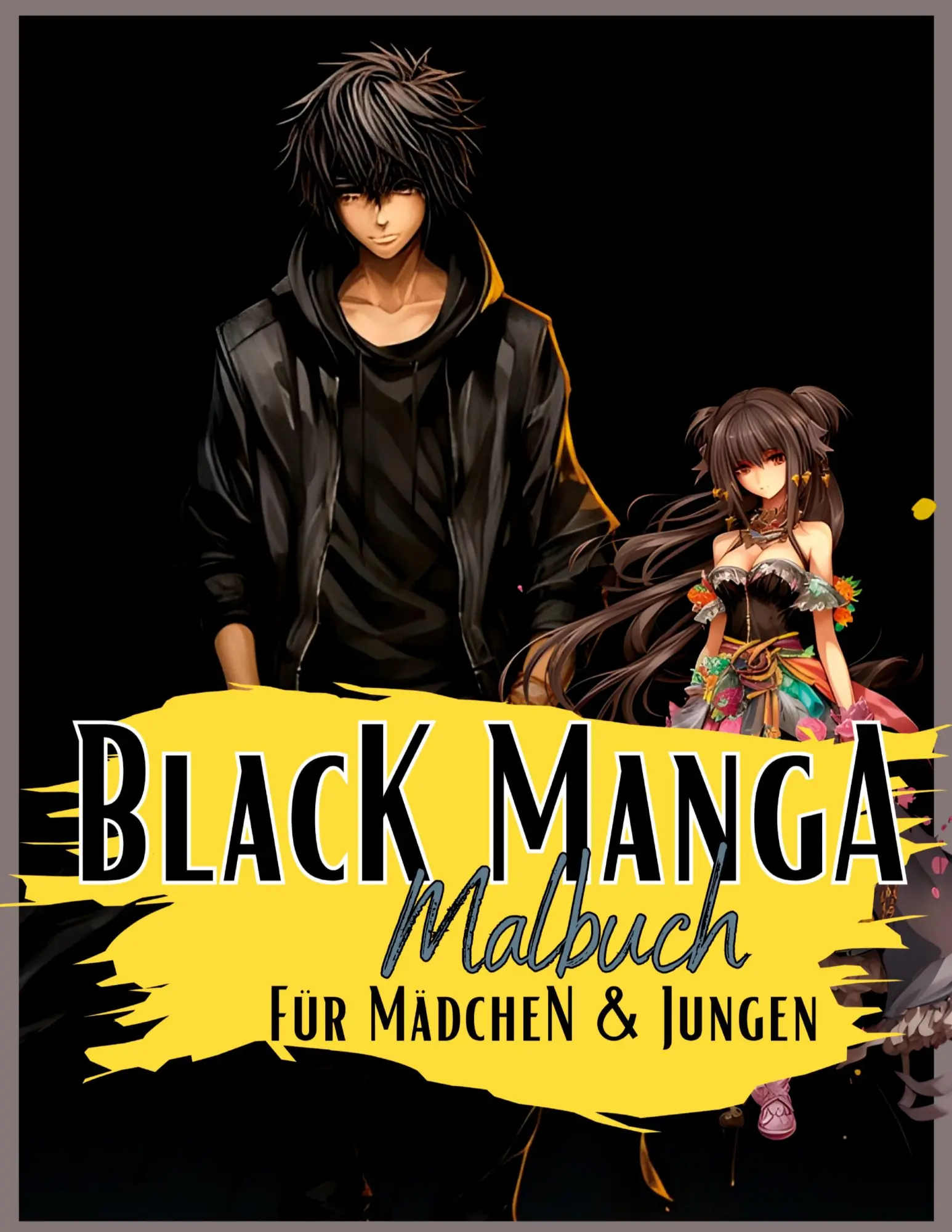 Cover: 9783384006578 | Black Manga Malbuch. | Lucy´s Manga Malbücher | Buch | 68 S. | Deutsch