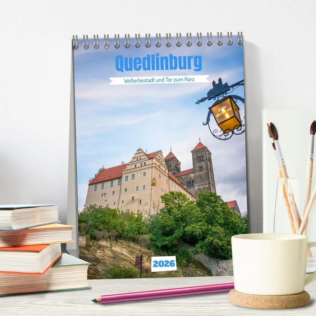 Bild: 9783457296578 | Quedlinburg - Welterbestadt und Tor zum Harz (Tischkalender 2026...
