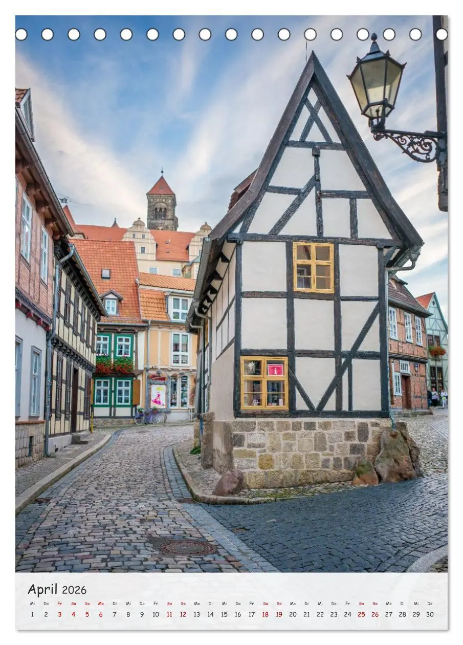 Bild: 9783457296578 | Quedlinburg - Welterbestadt und Tor zum Harz (Tischkalender 2026...